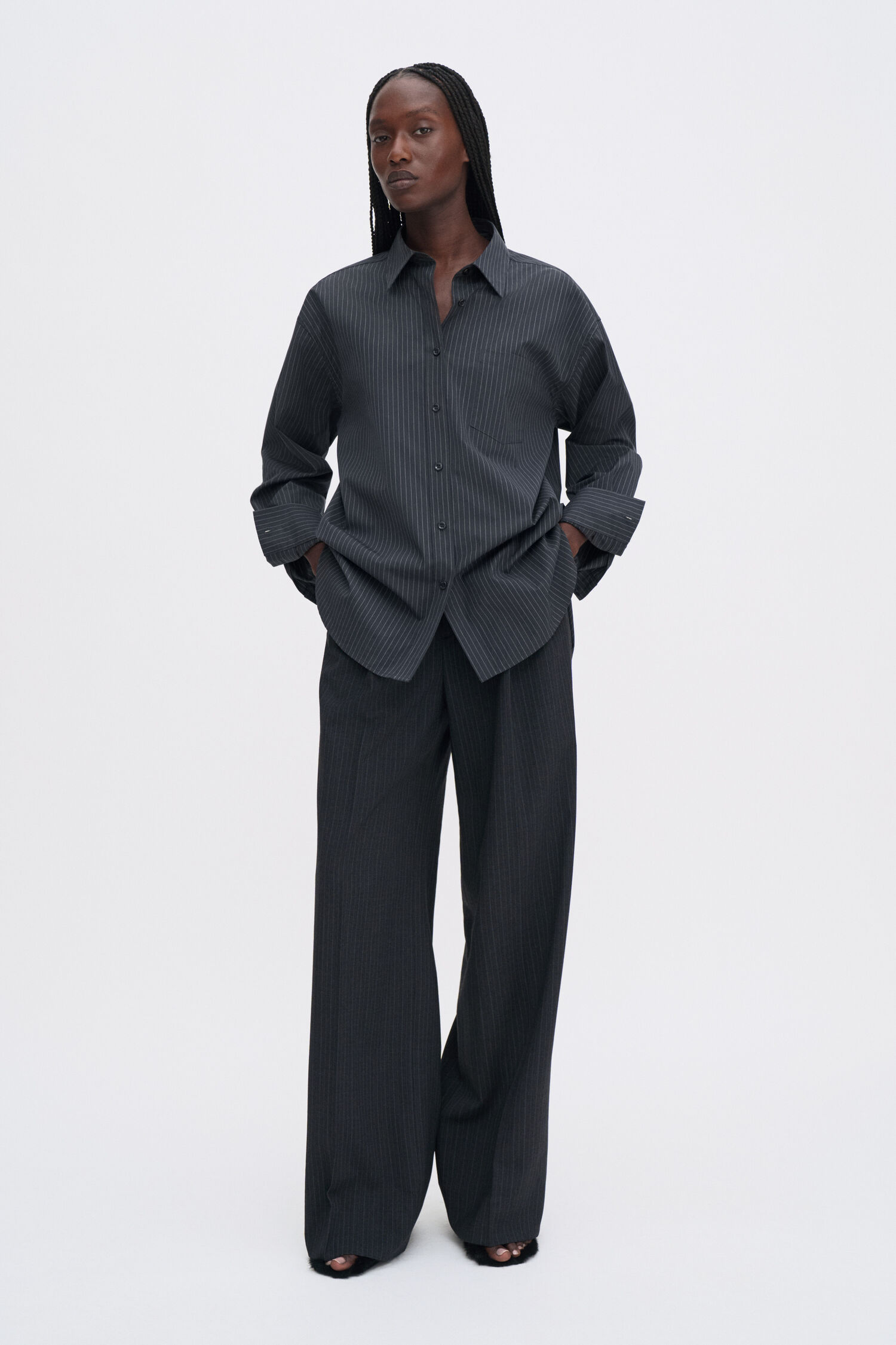 Sammy Pinstripe Shirt