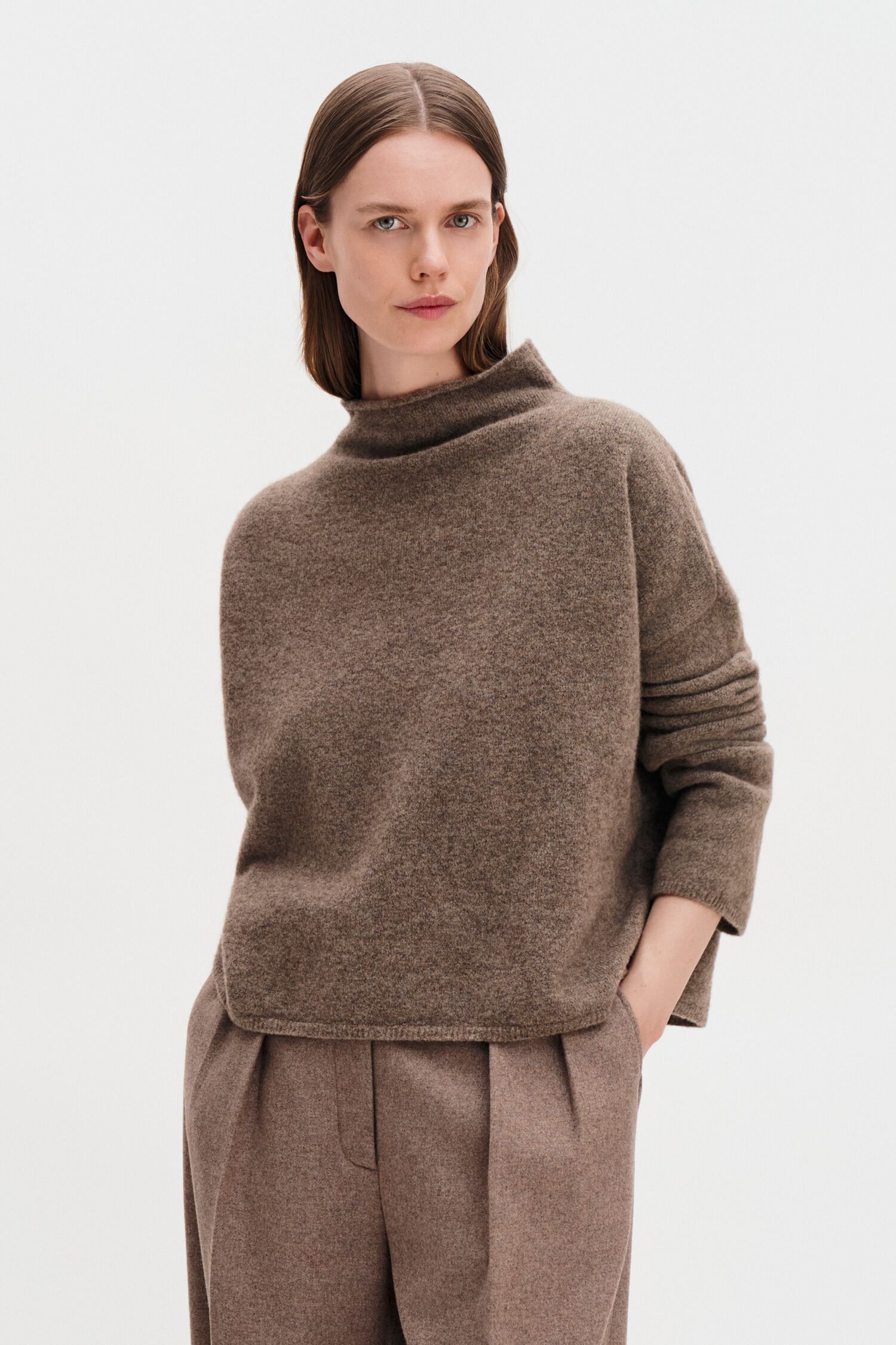Mika Yak Funnelneck Sweater