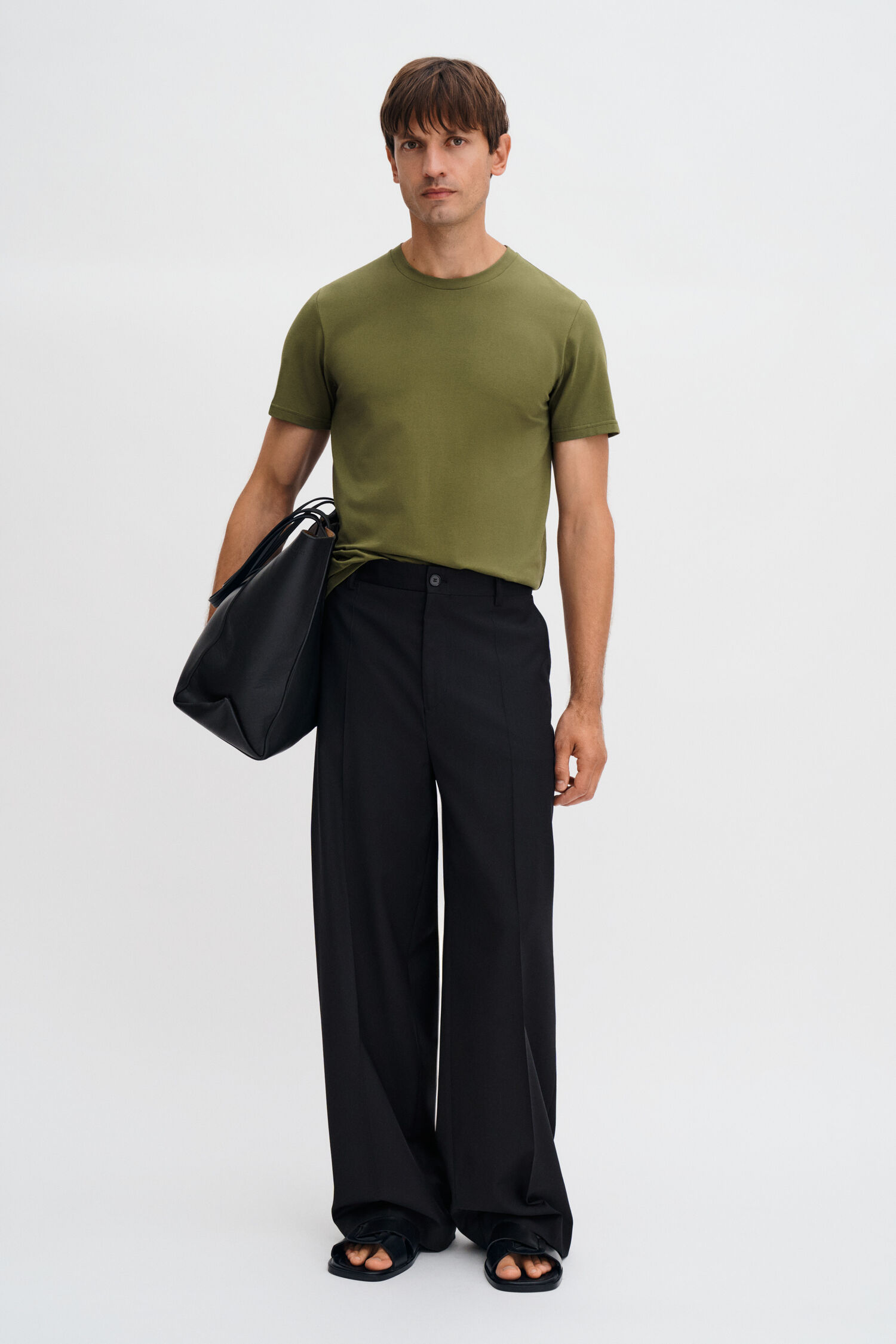 Stretch Cotton Tee