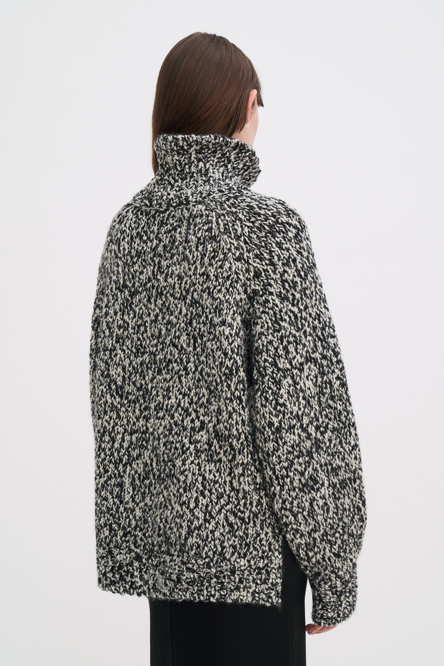 Wool Alpaca Moulin&eacute; Sweater