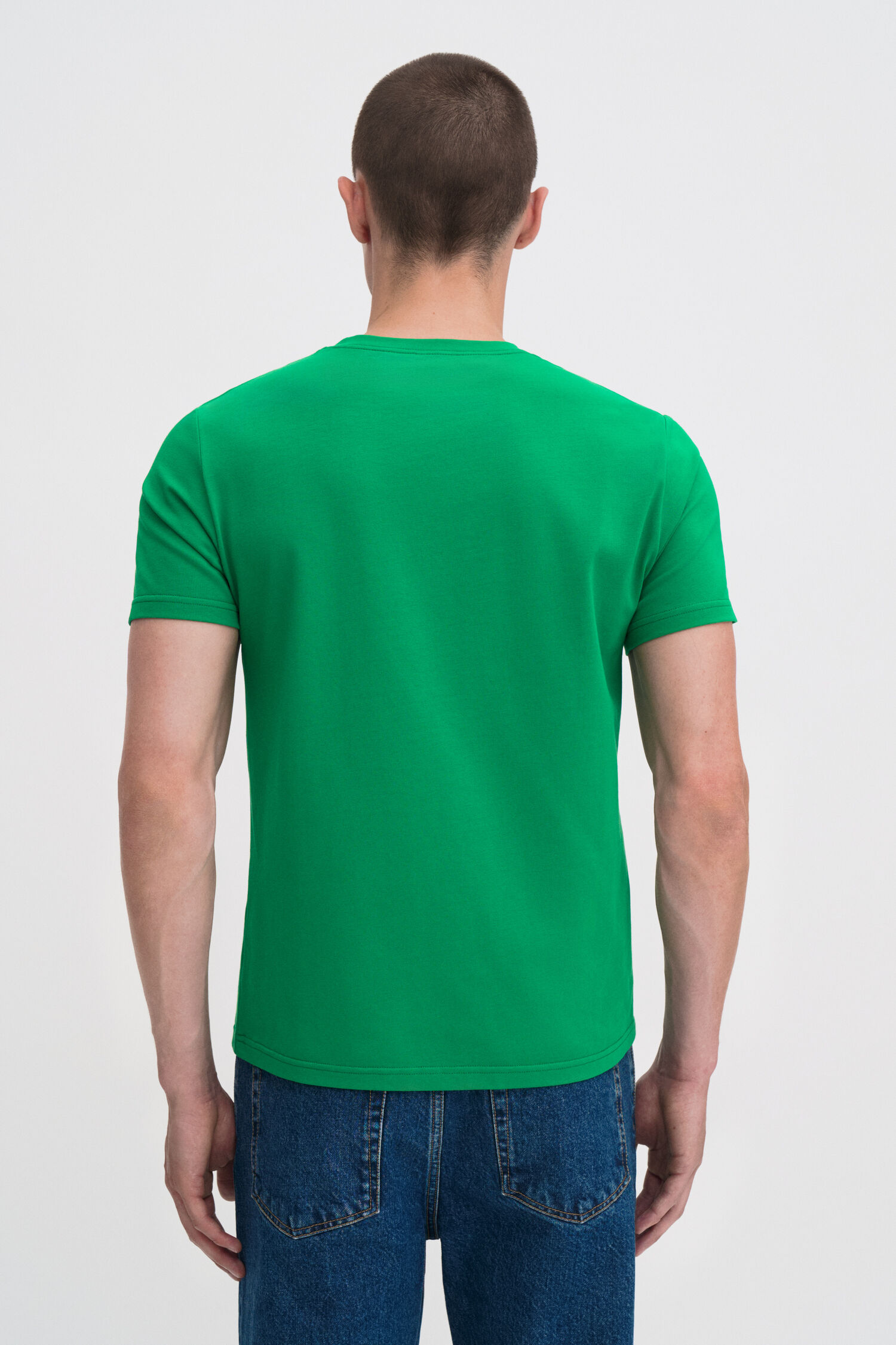 Stretch Cotton Tee