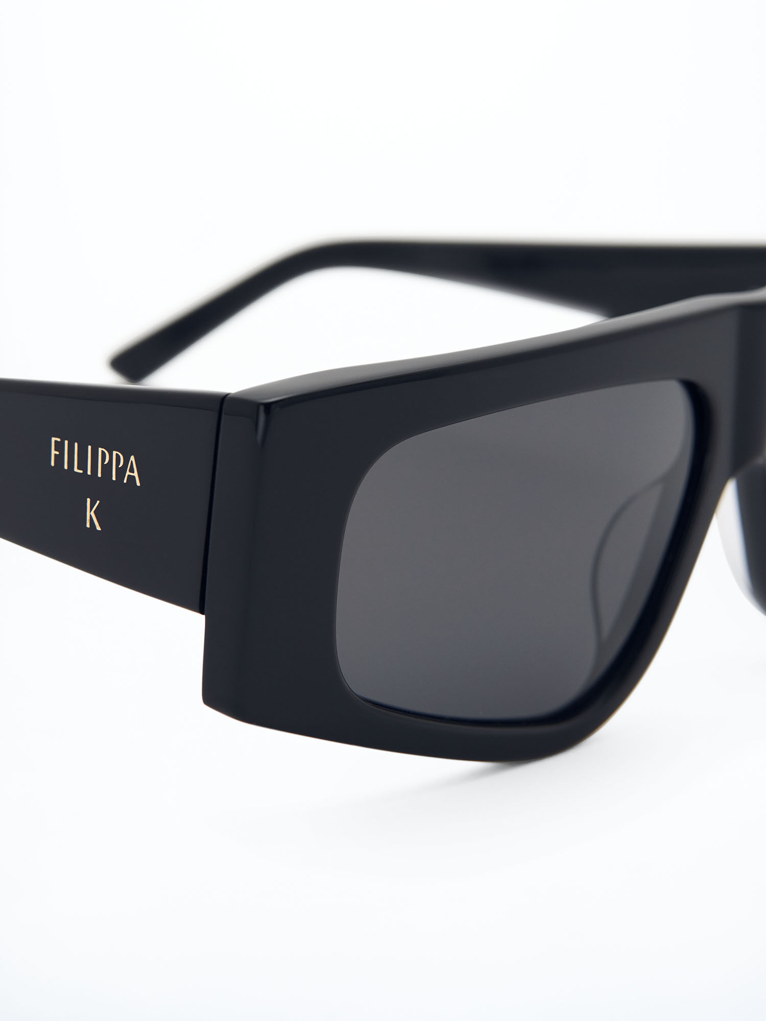 Angled Acetate Sunglasses