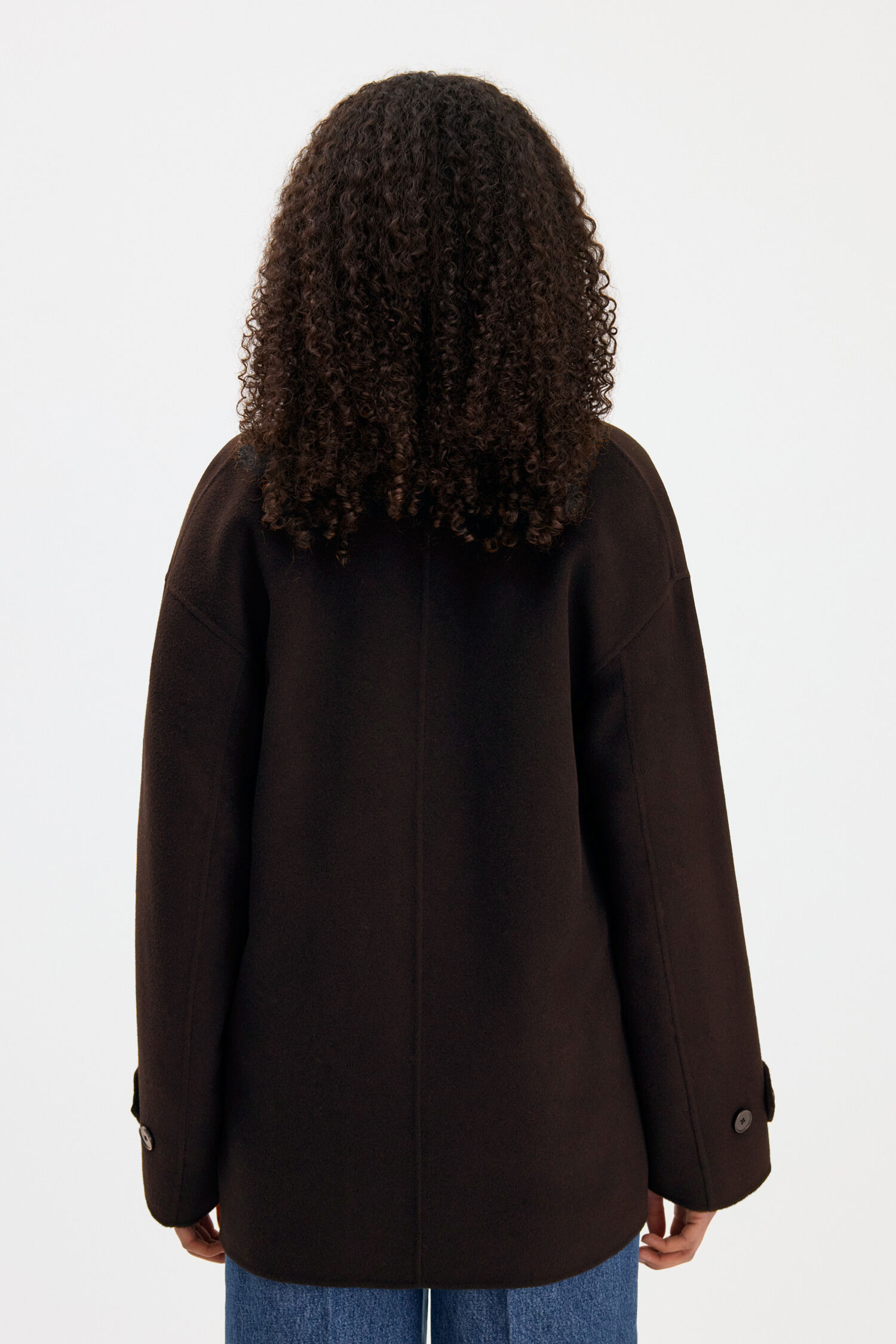 Audrey Wool Doubl&eacute; Jacket