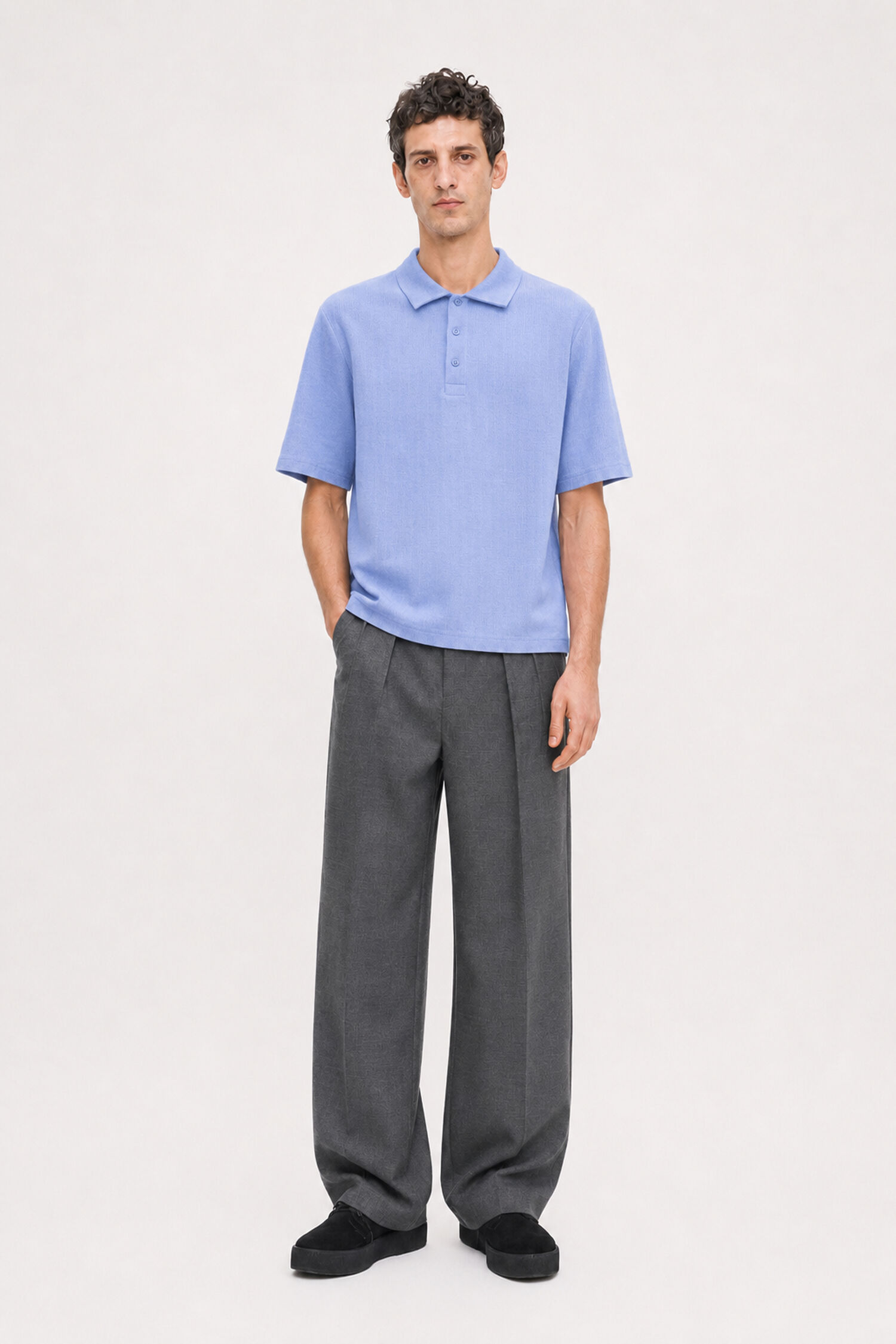 Cotton Jersey Polo Shirt