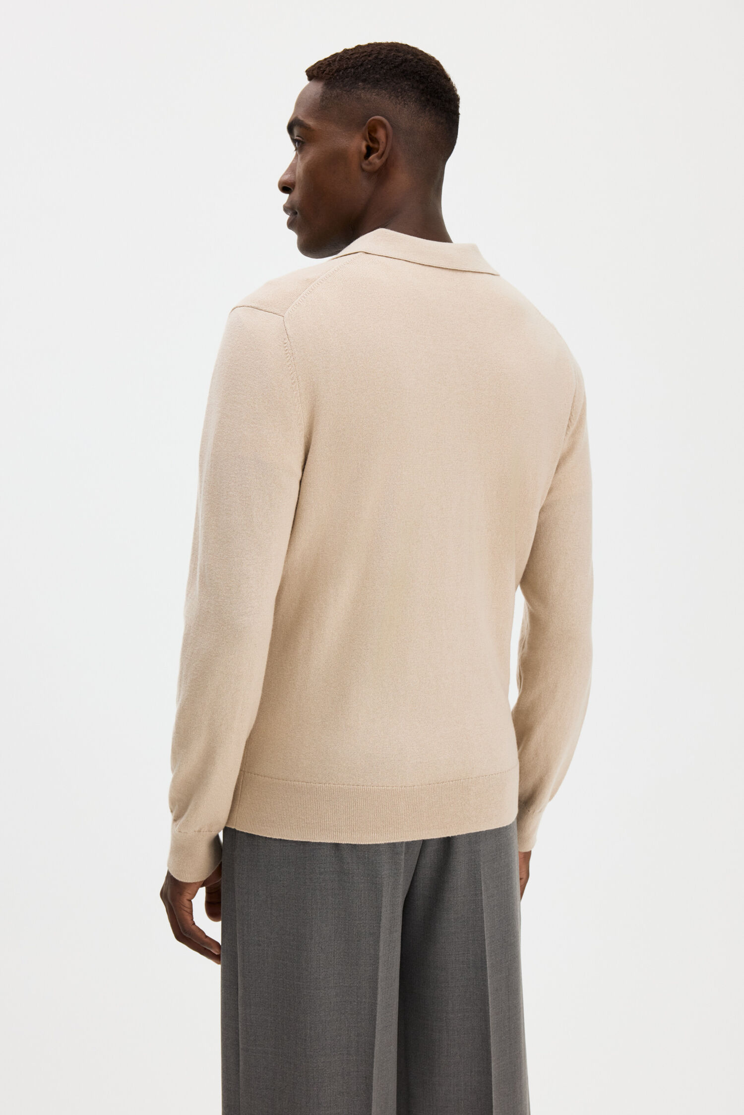 Knitted Polo Shirt