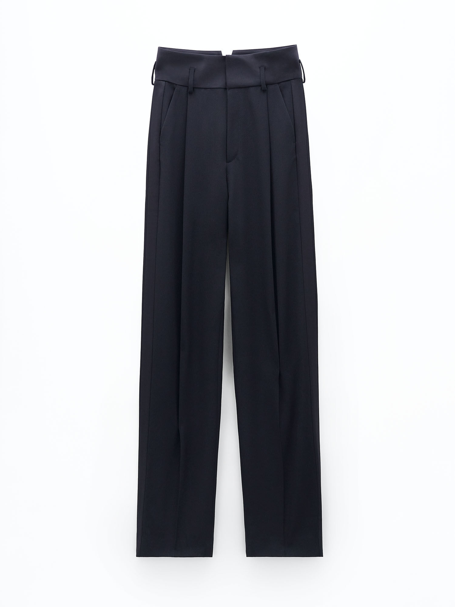 High Waist Tuxedo Trousers