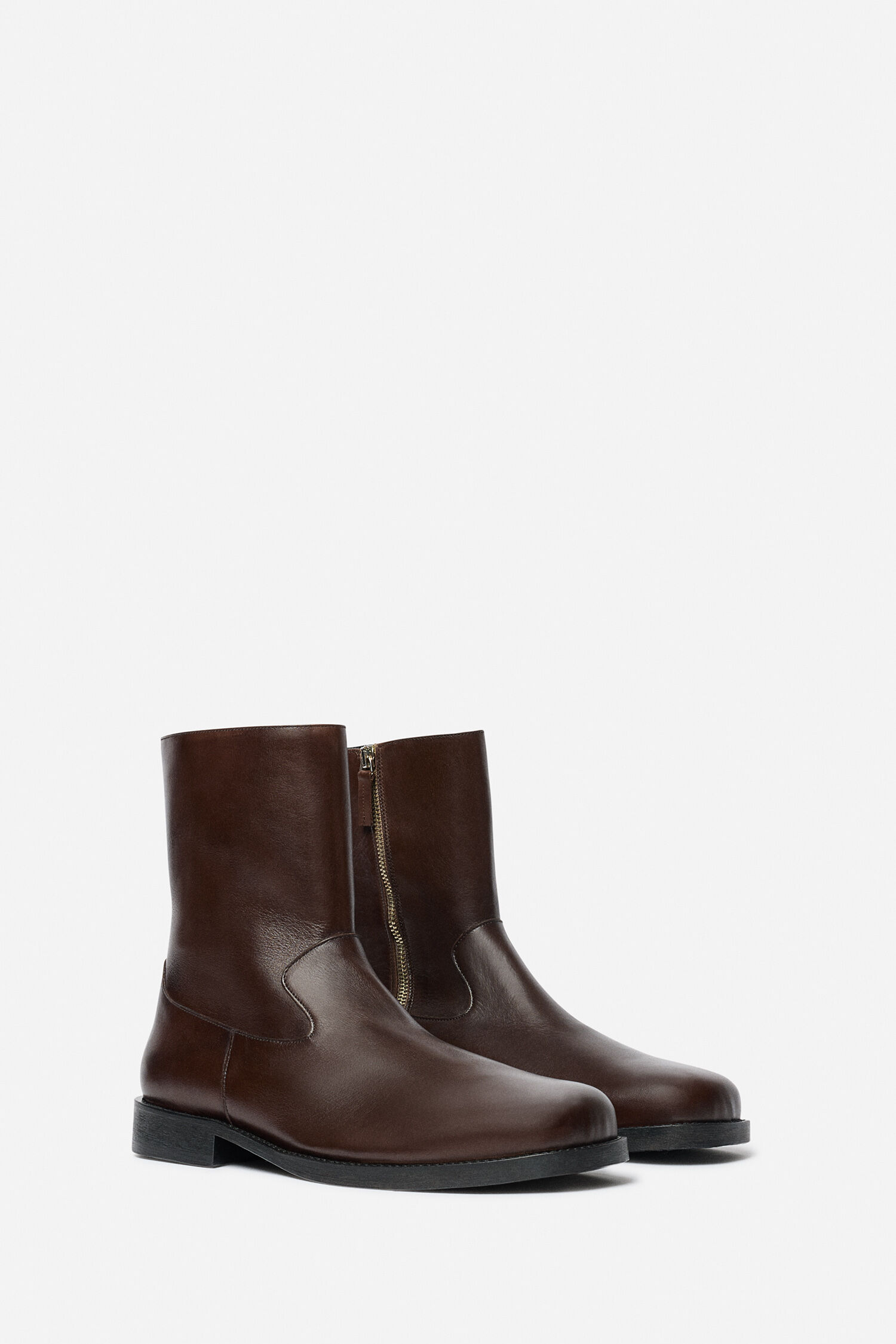 Leather Ankle Boot