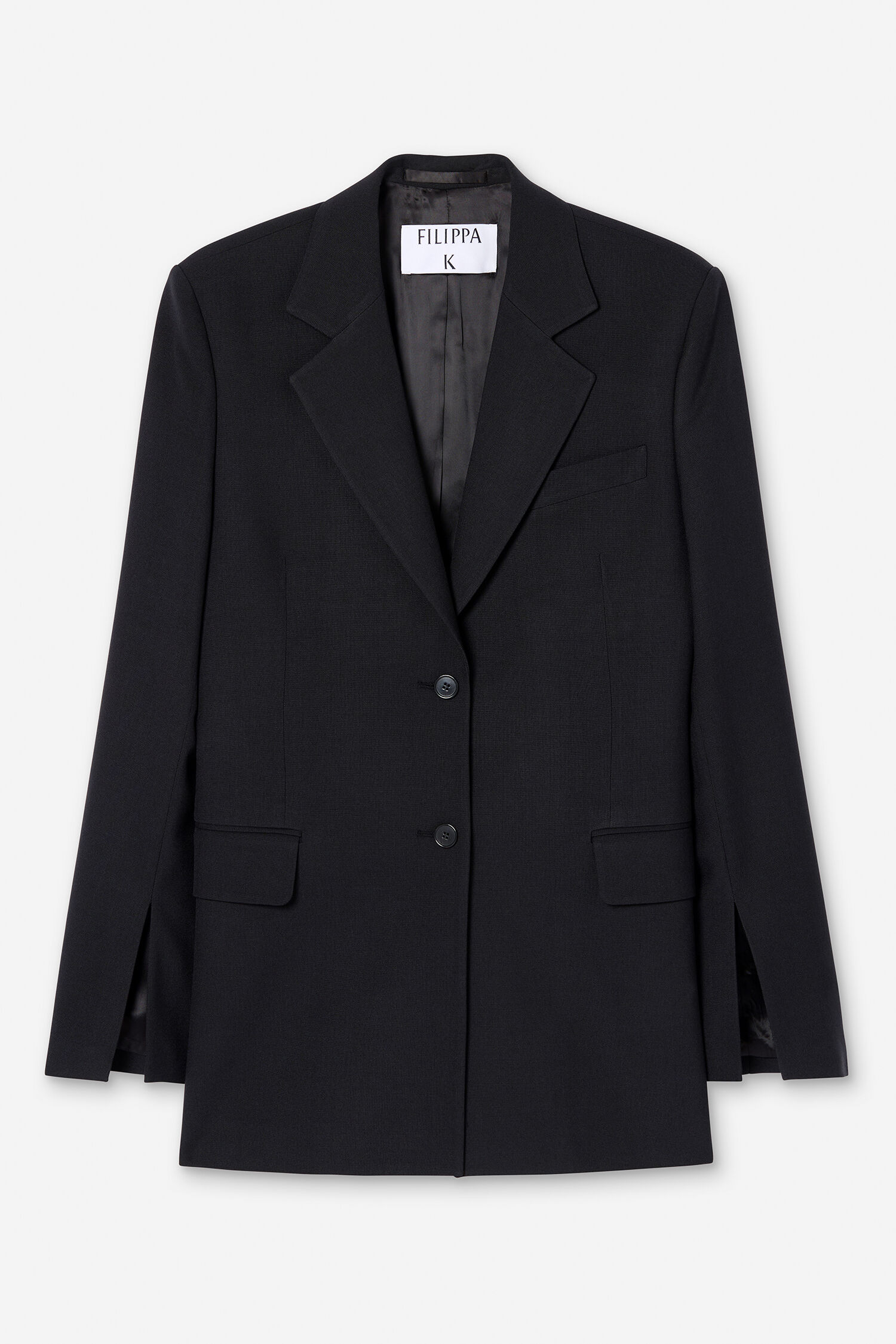 Slit Cool Wool Blazer