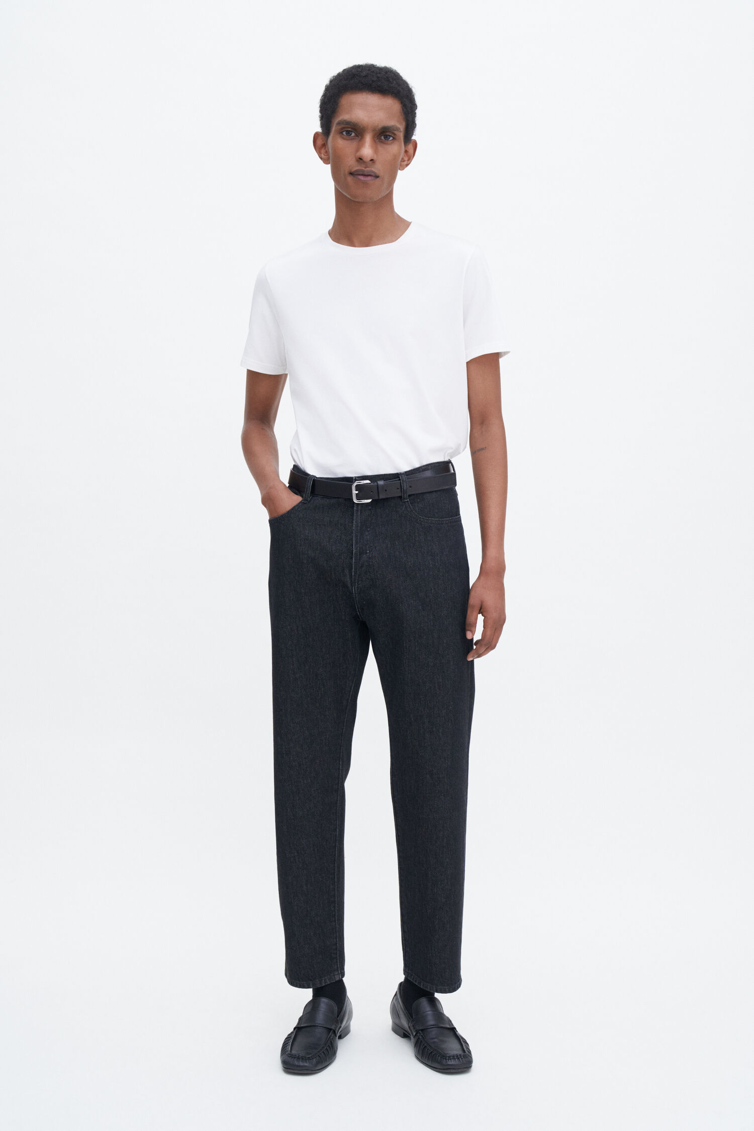 Stretch Cotton Tee
