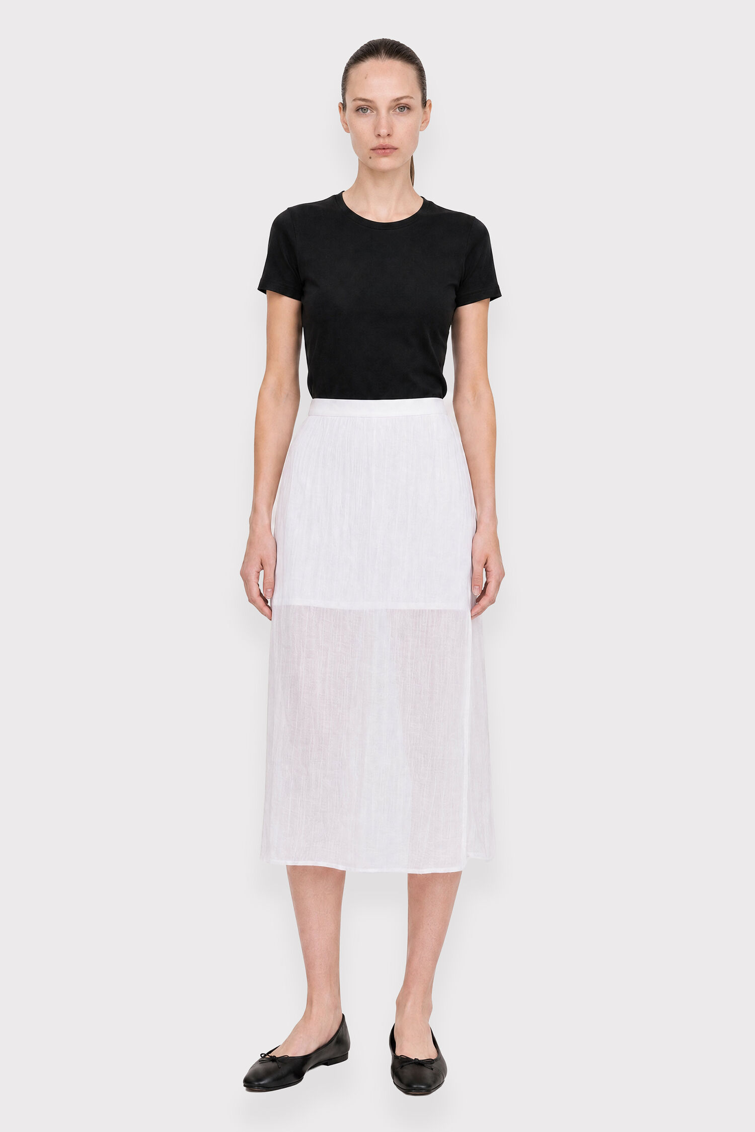 Crinkle skirt