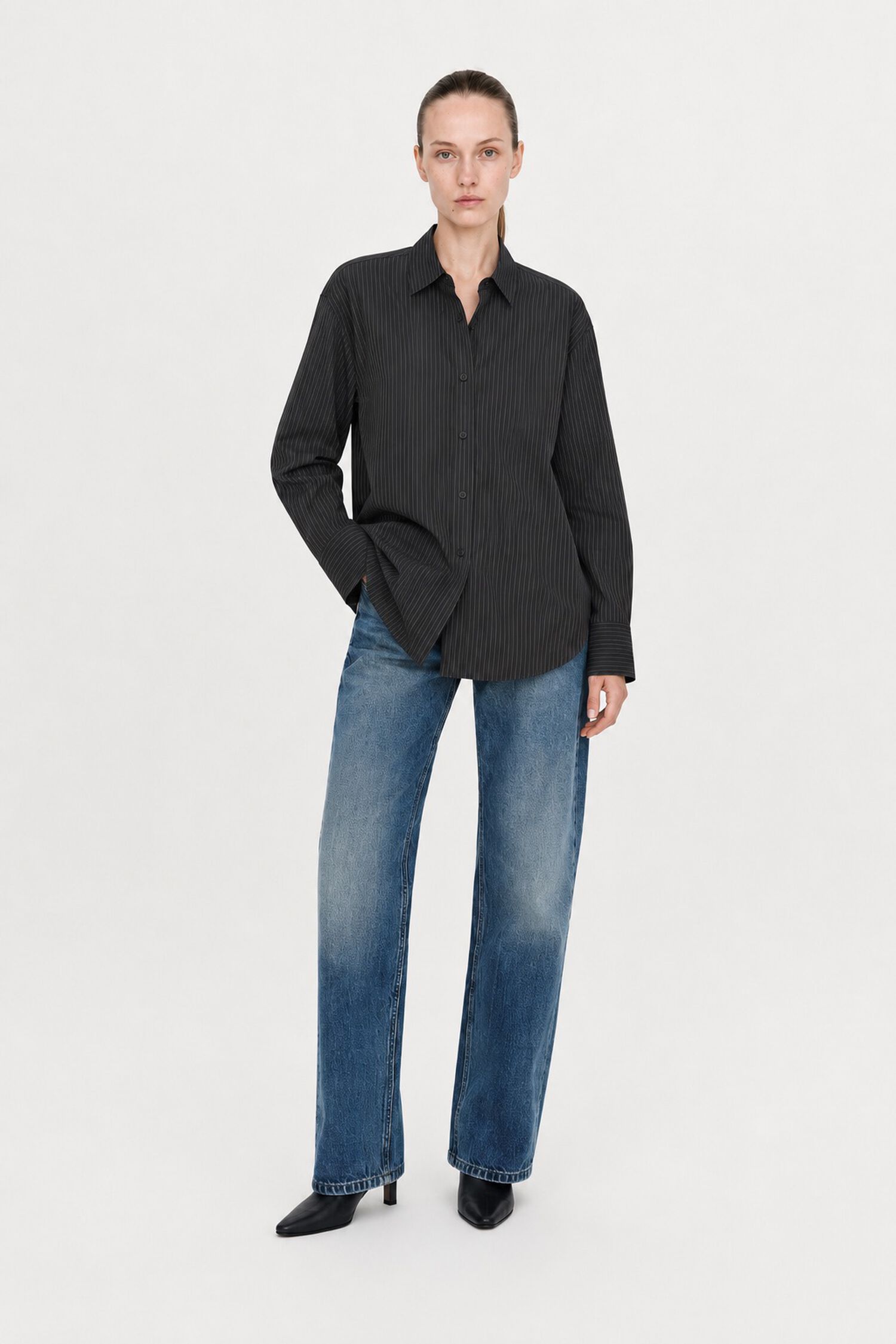 Cotton Stripe Shirt