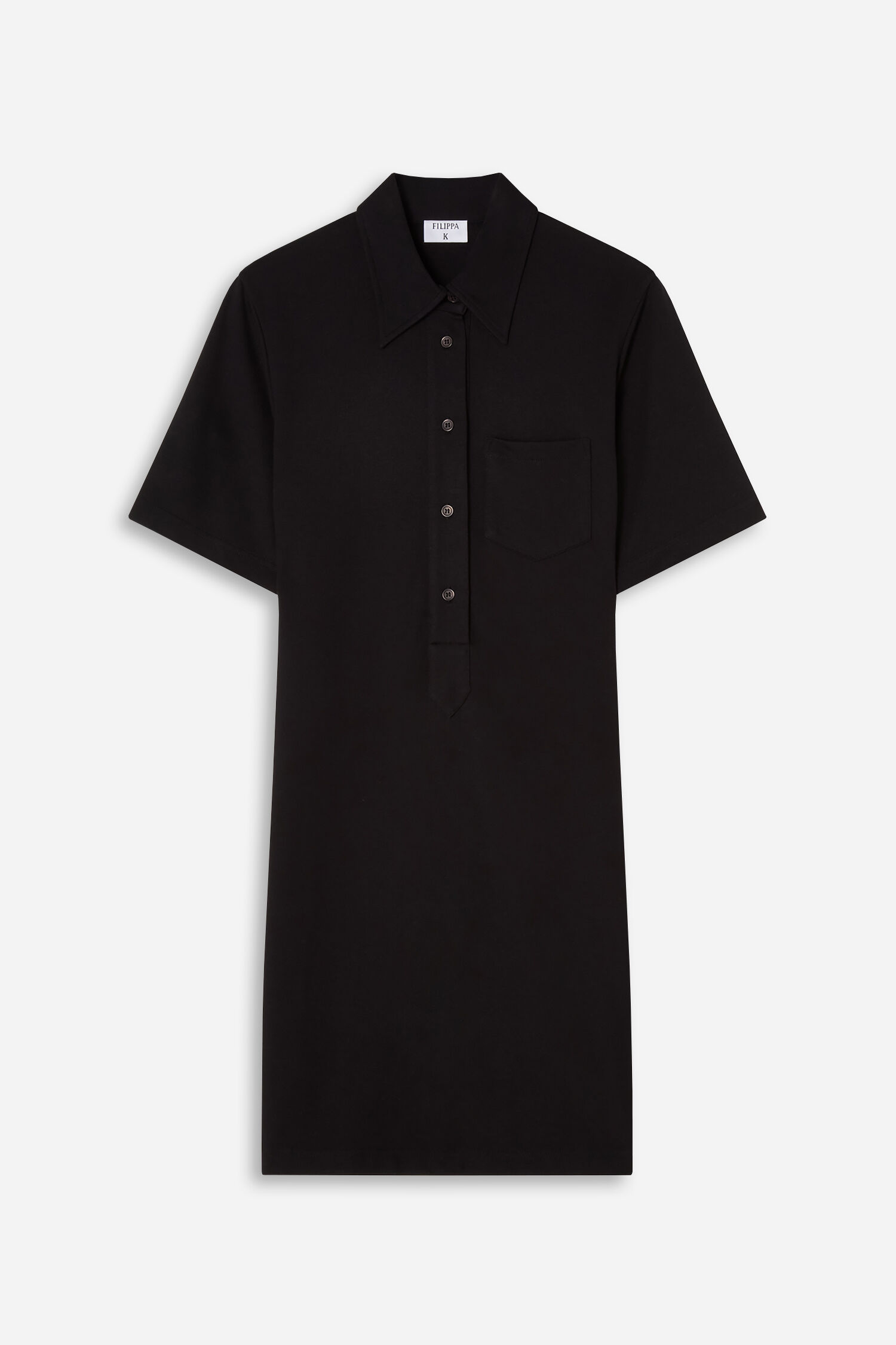 Jersey Shirt Dress