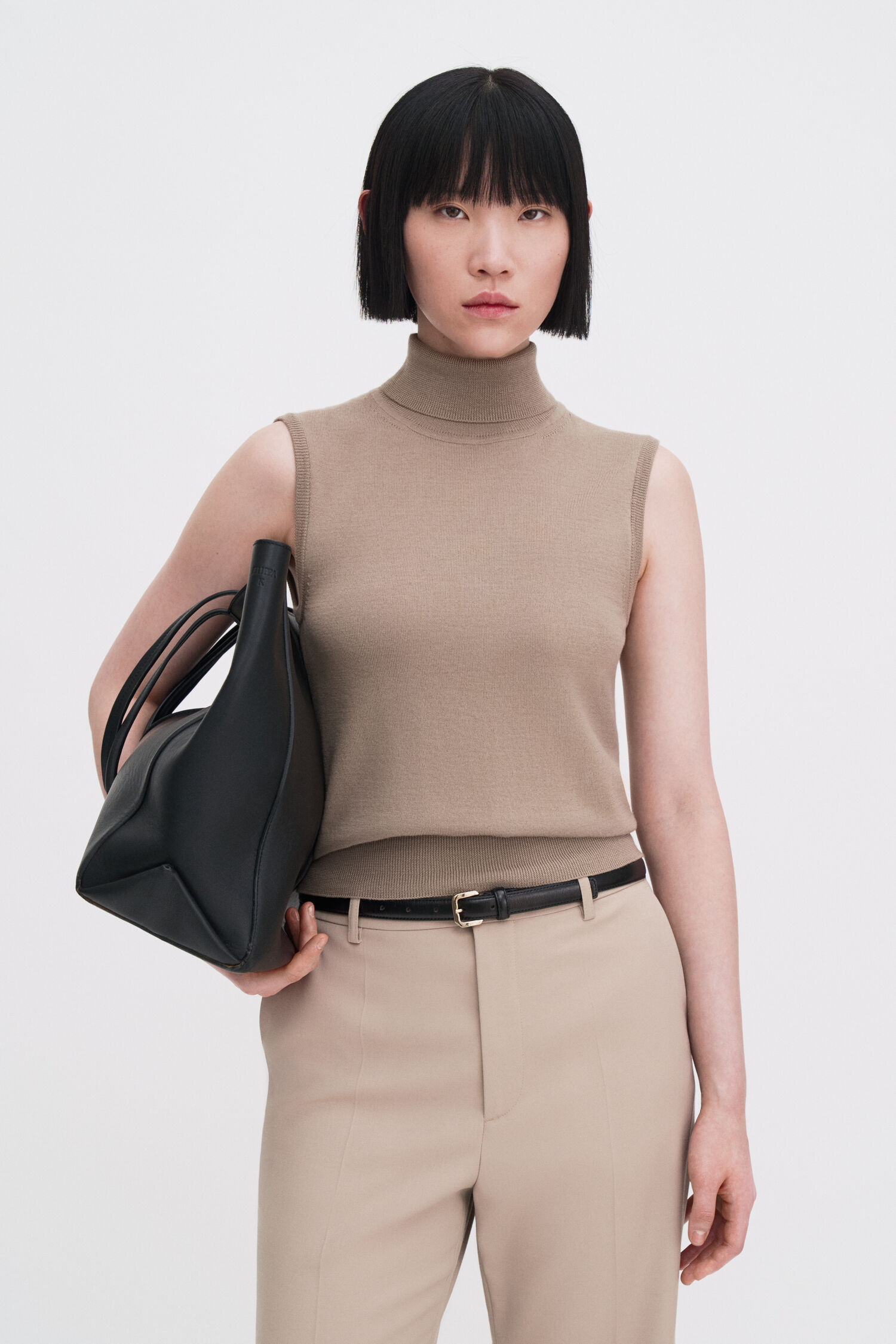 Turtleneck Vest