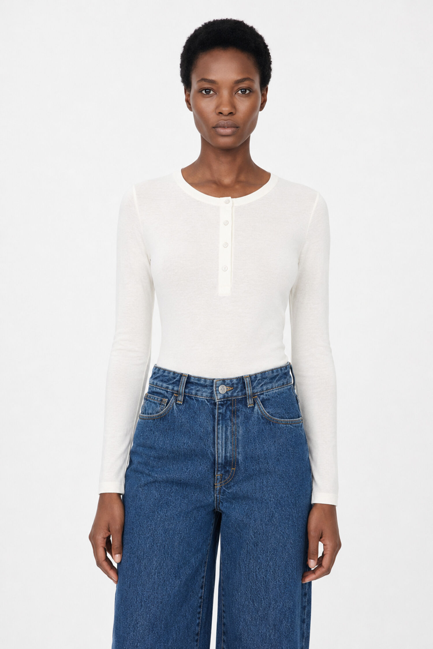 Lyocell Cashmere Henley