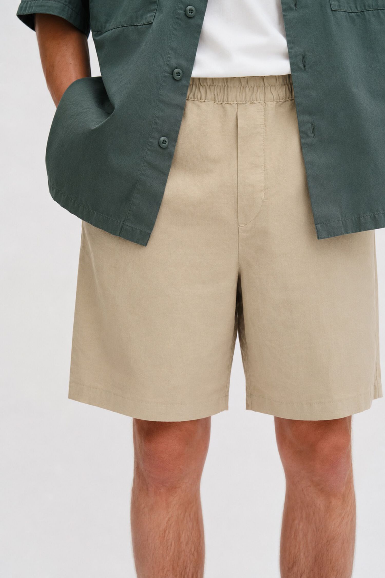 Theo Linen Shorts