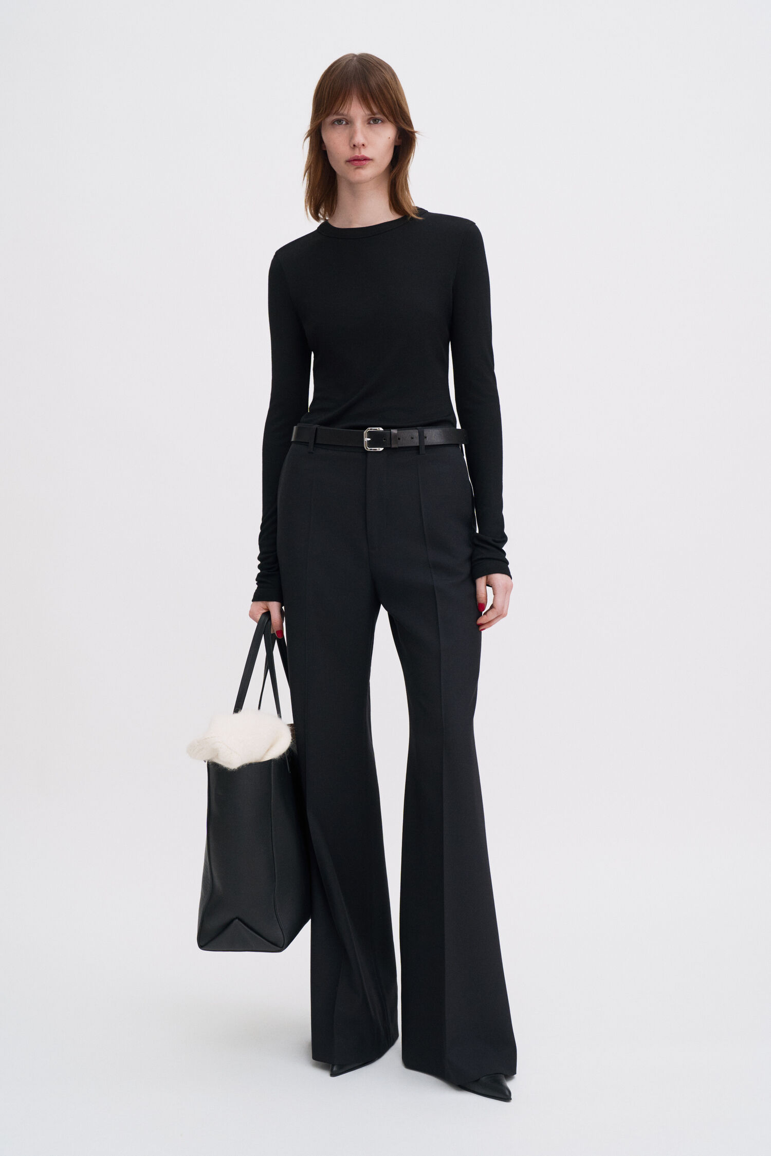 Soft Ribbed Jersey Top