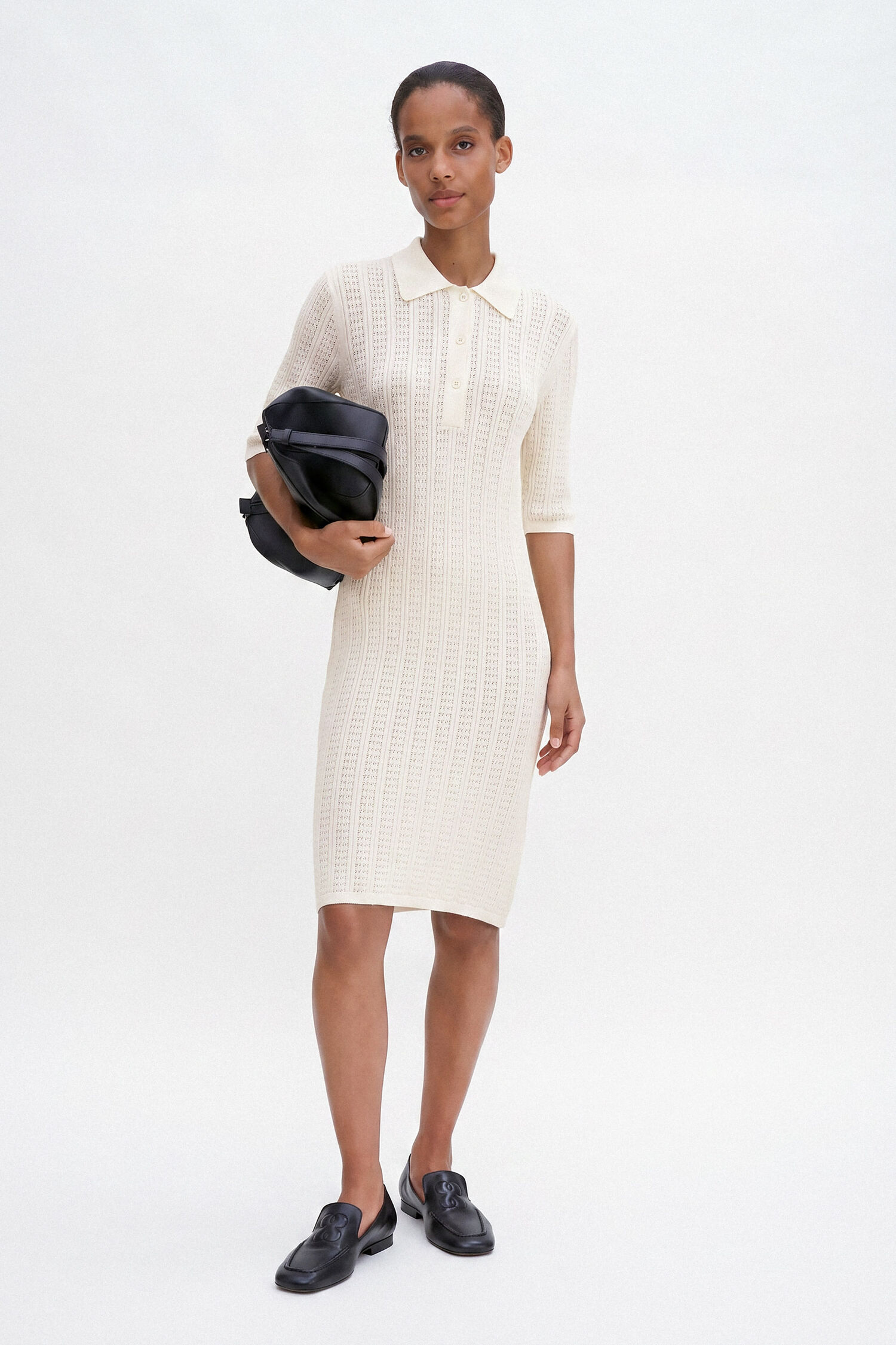 Mesh Knit Dress