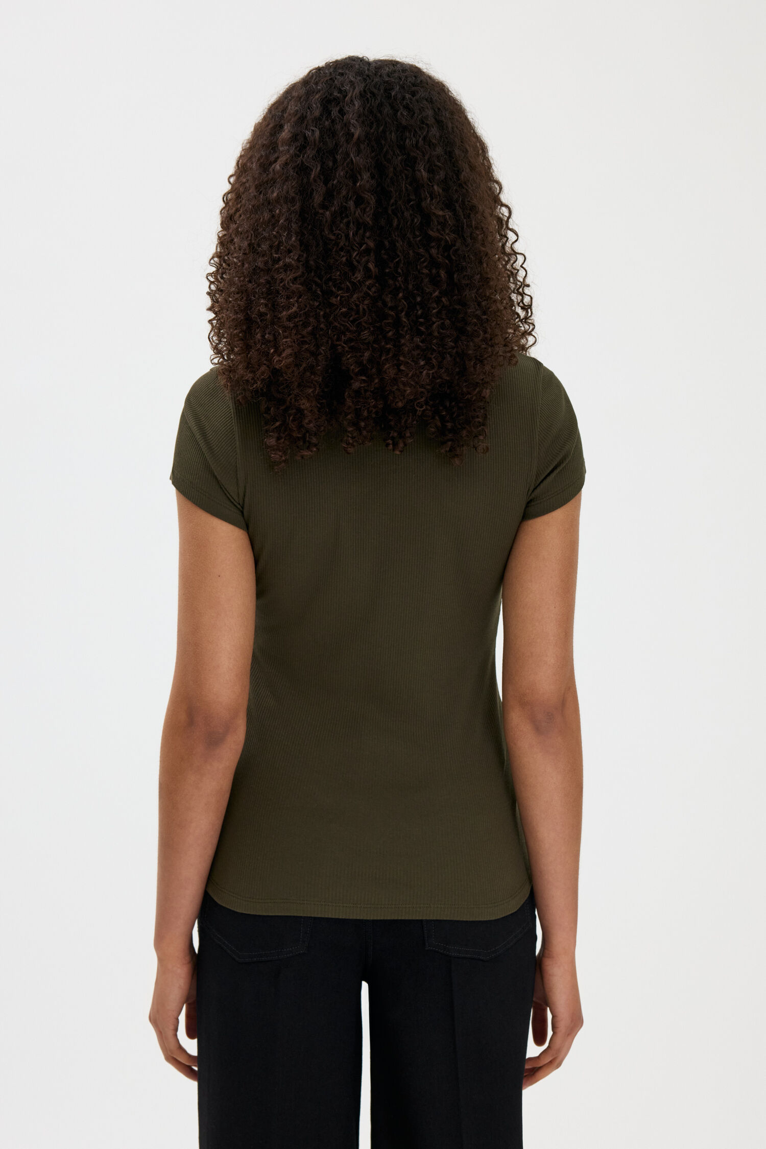 Fine Rib Tee