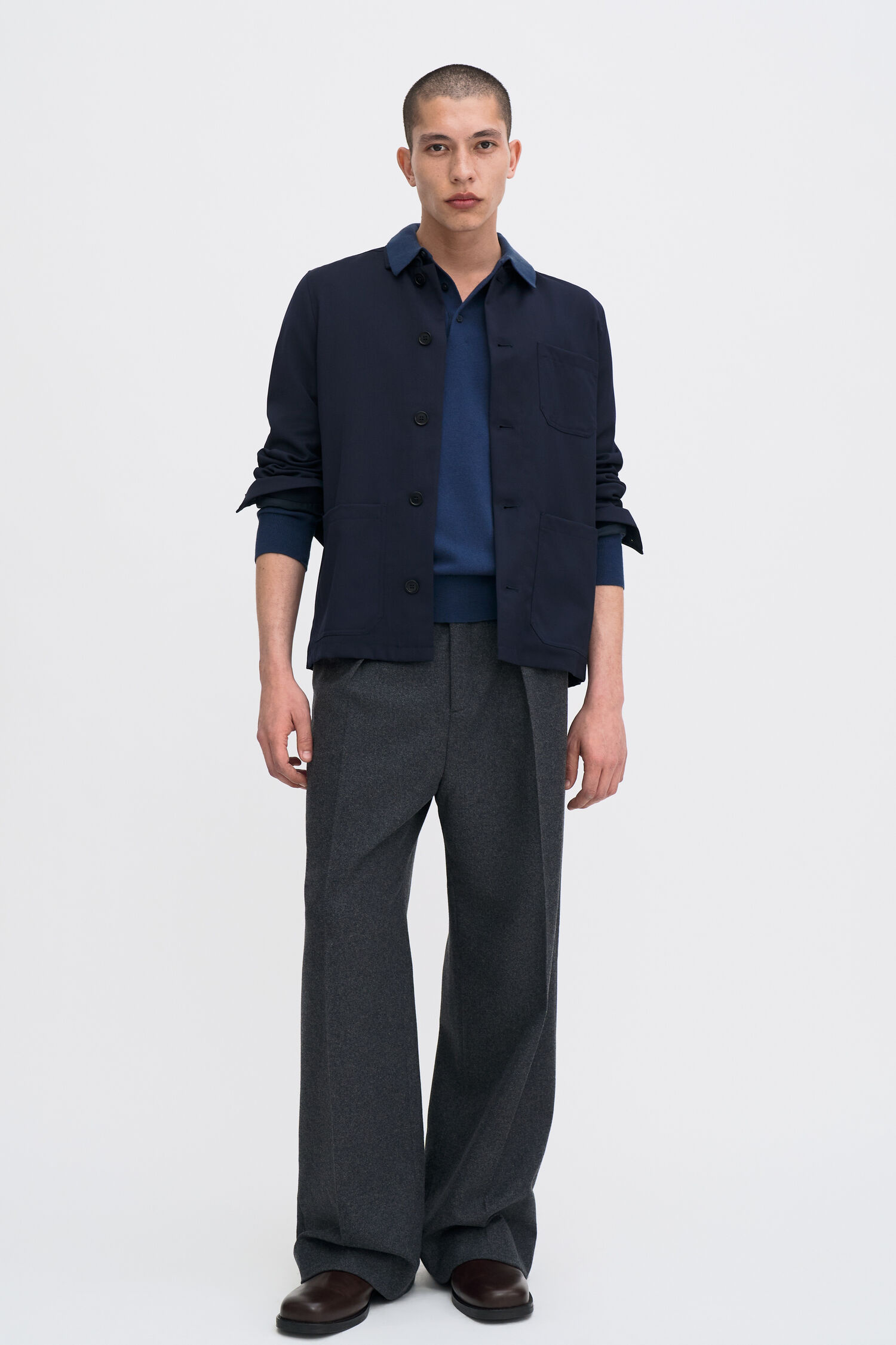 Knitted Polo Shirt