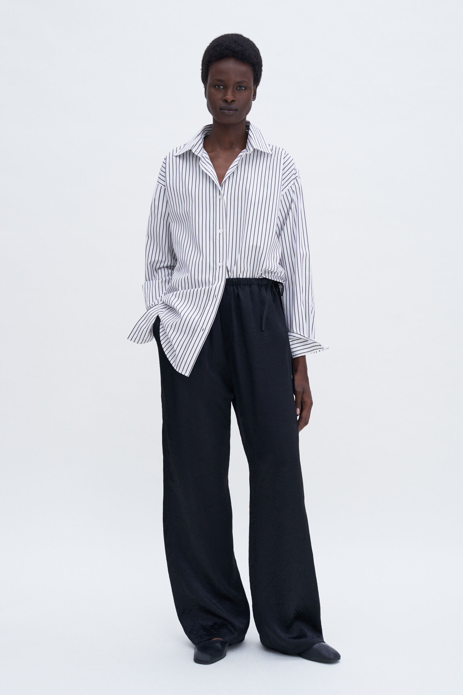 Casual Crinkle Trousers