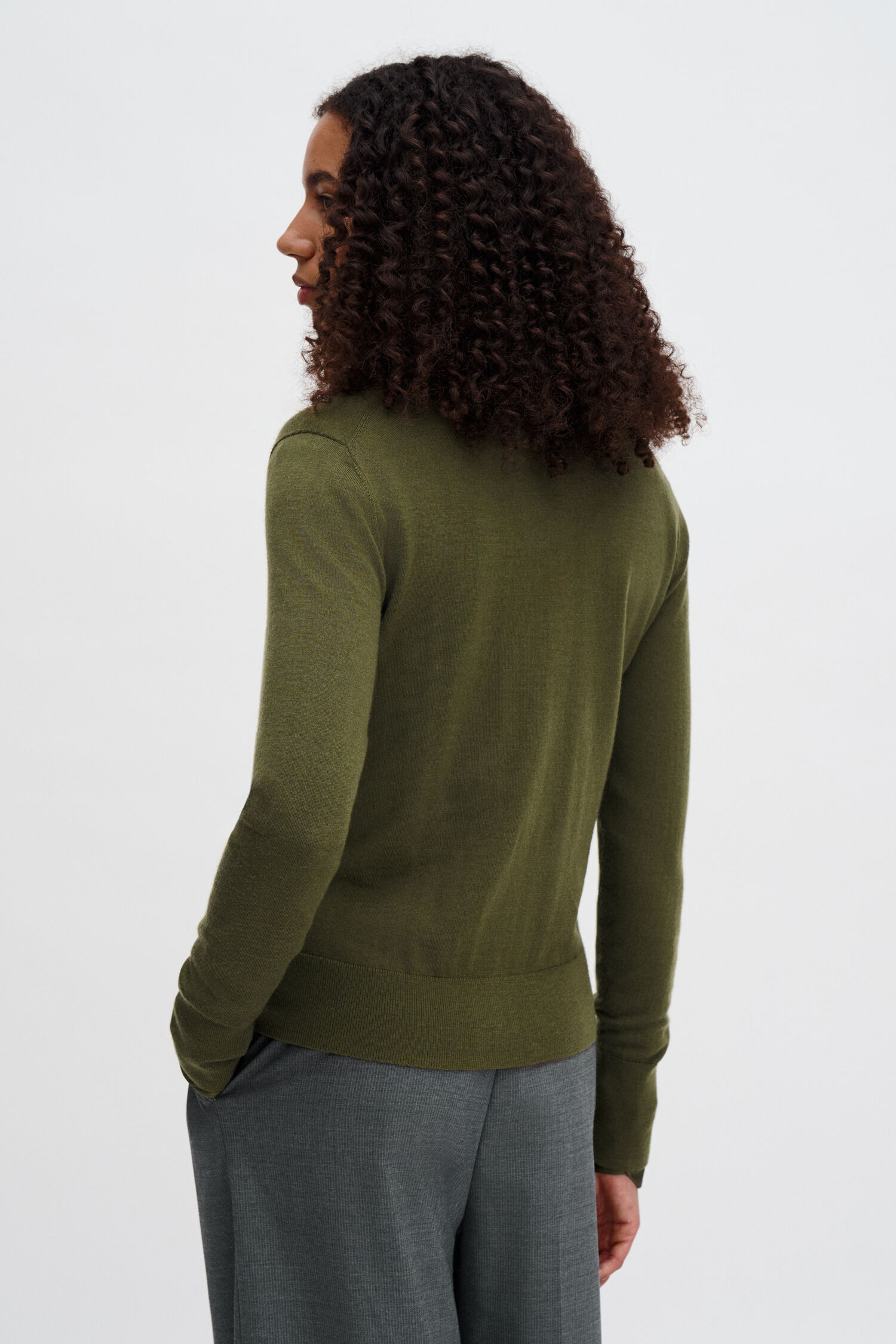 Merino Short Cardigan