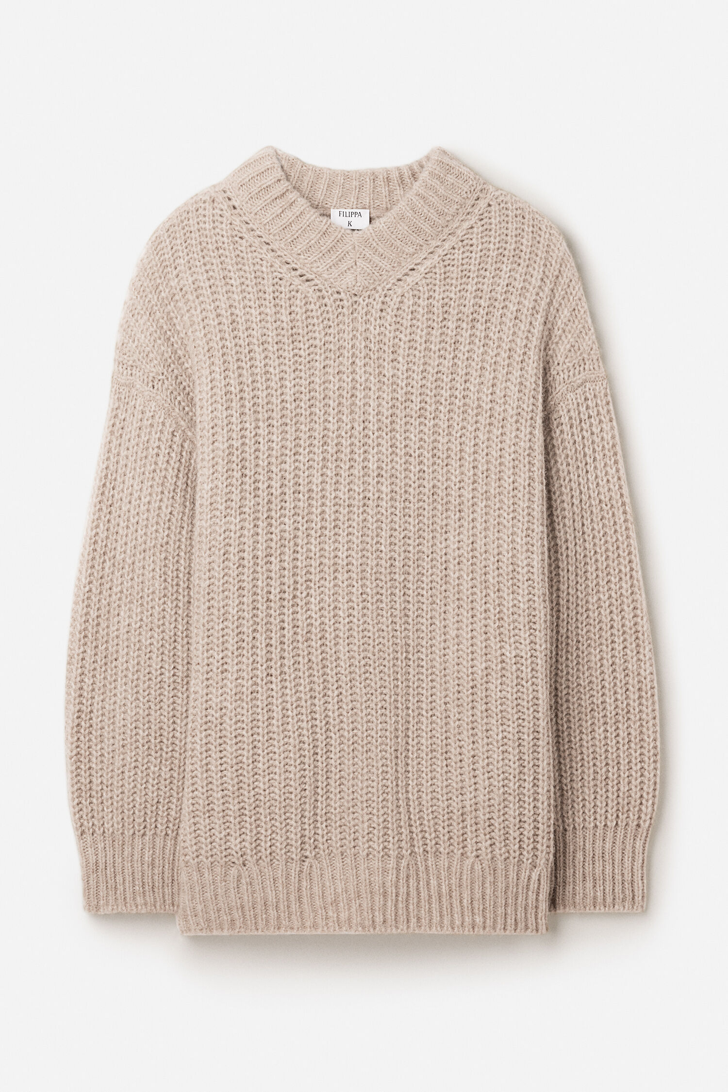 Soft Alpaca V-Neck Sweater