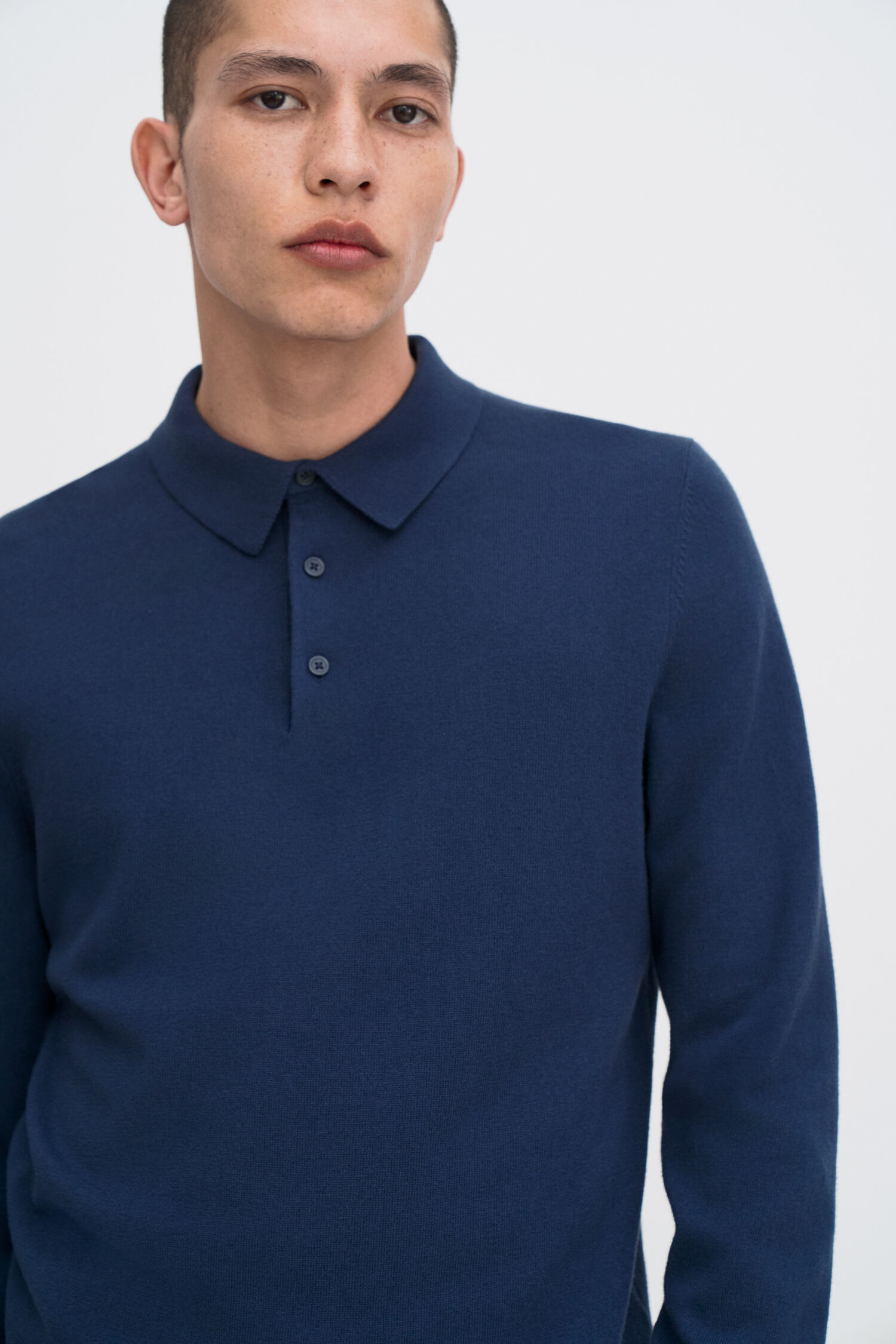 Knitted Polo Shirt