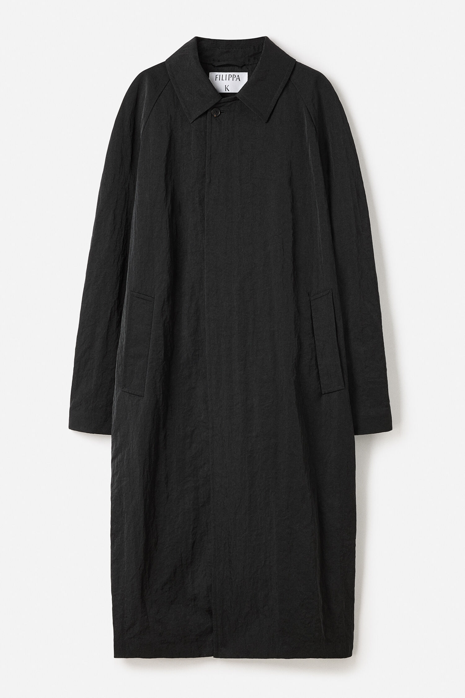 Nylon Gabardine Car Coat