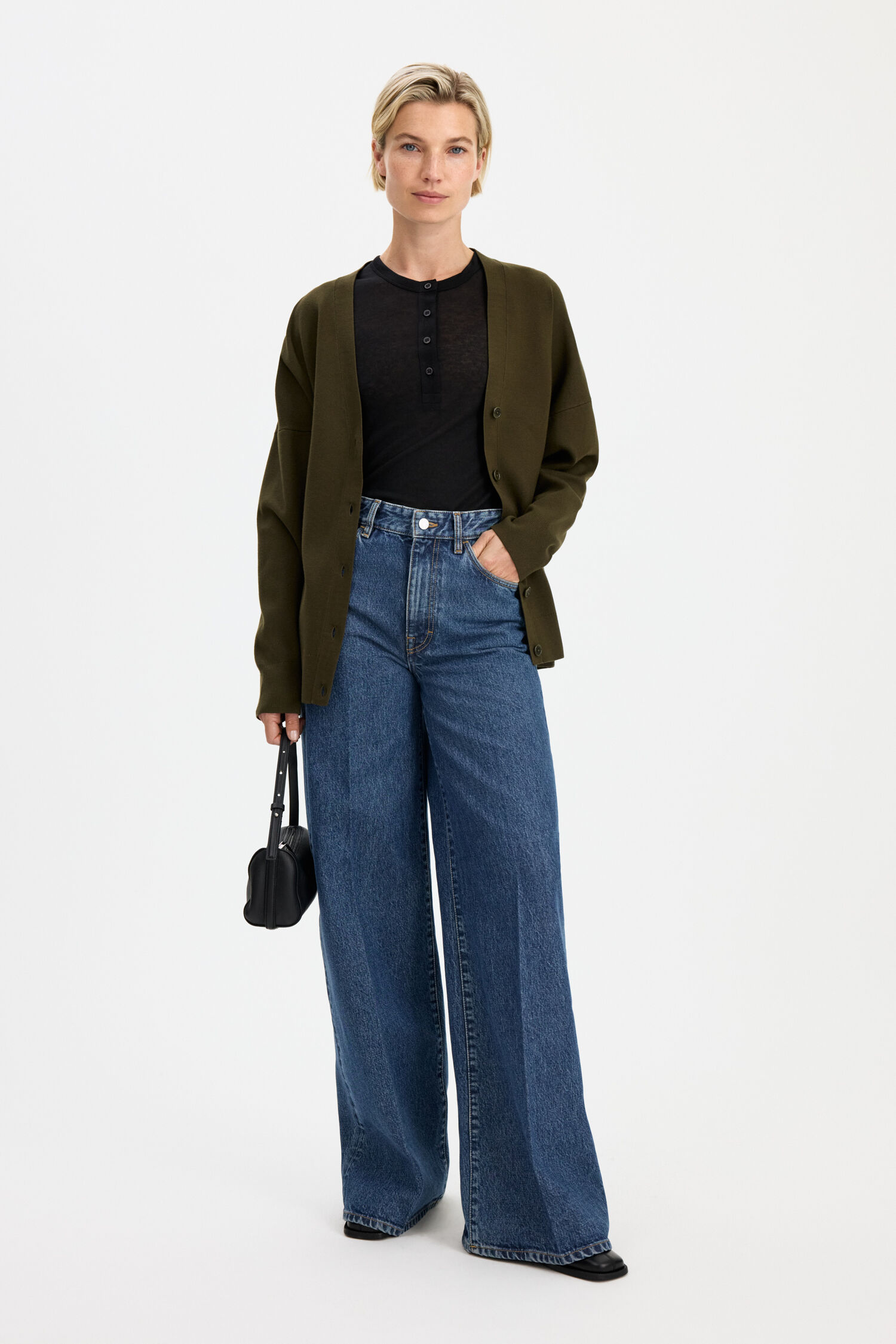 Lyocell Cashmere Henley