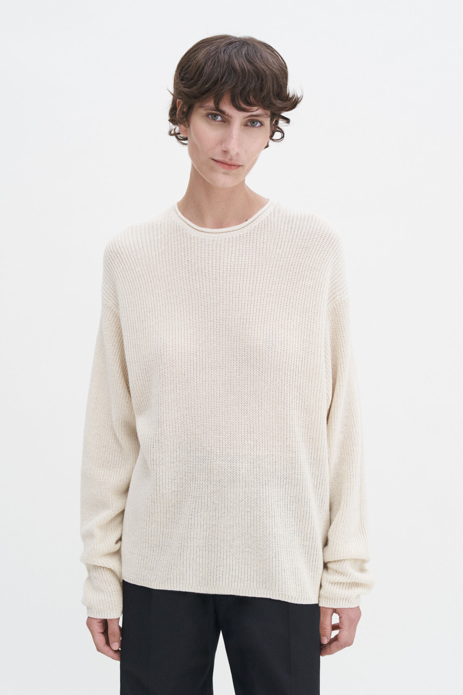 Relaxed Linen Sweater