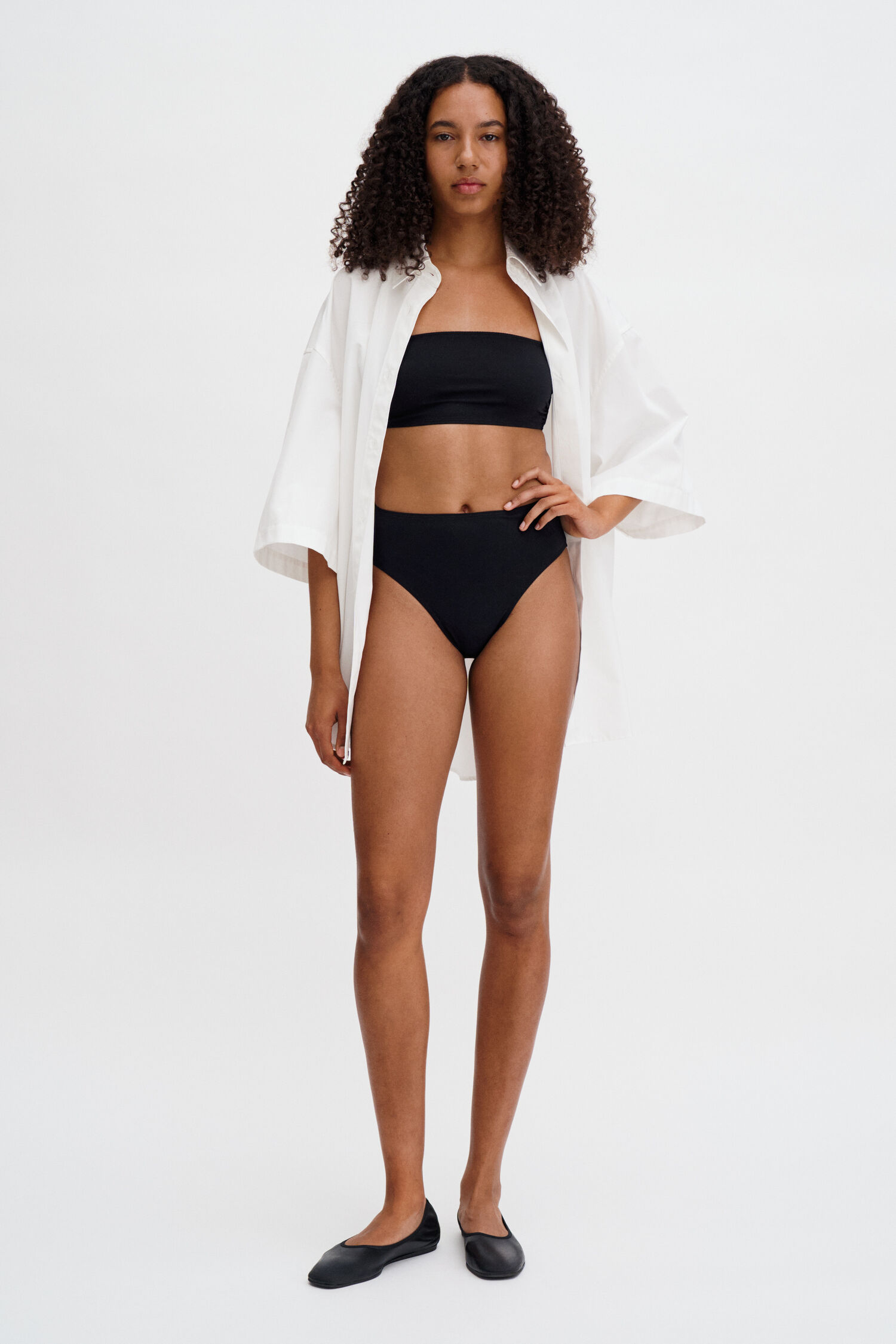 High Waist Bikini Bottom