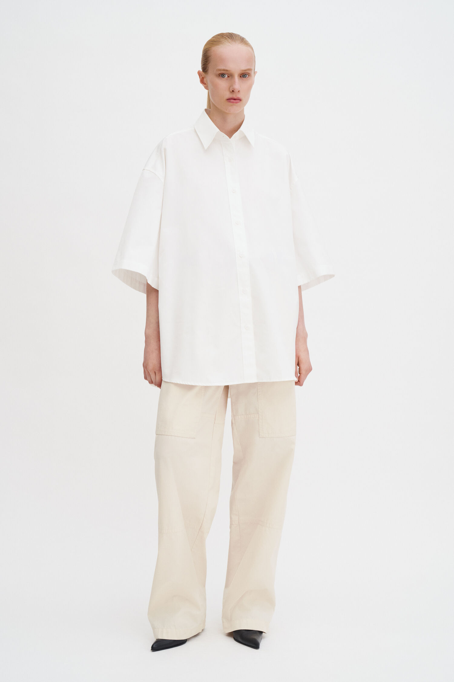 Oversized Short Sleeve Shirt