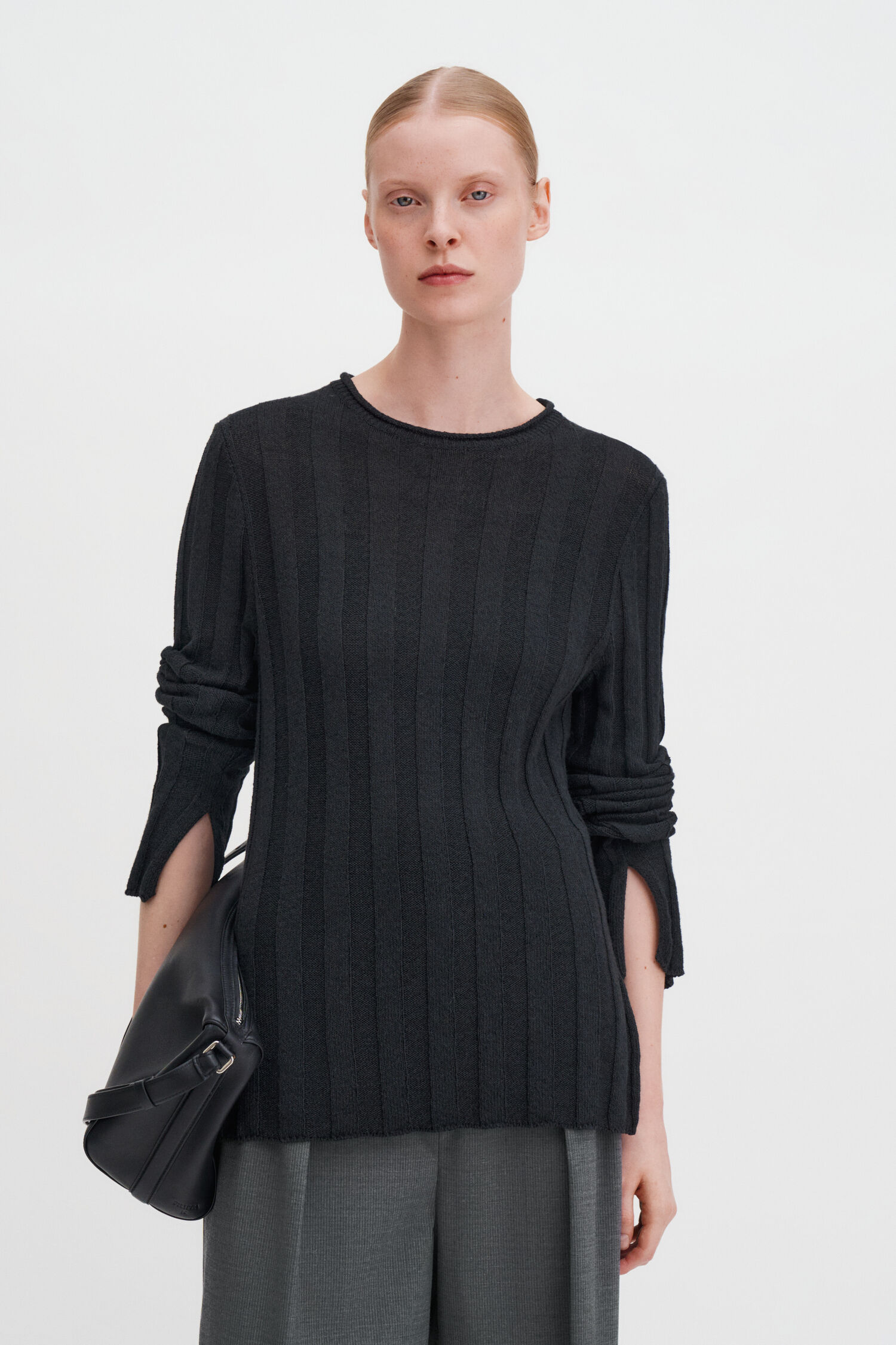 Linen Rib Sweater