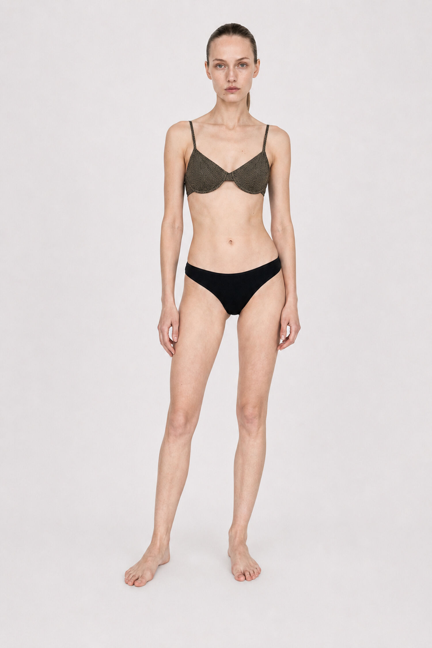 Printed Underwire Top