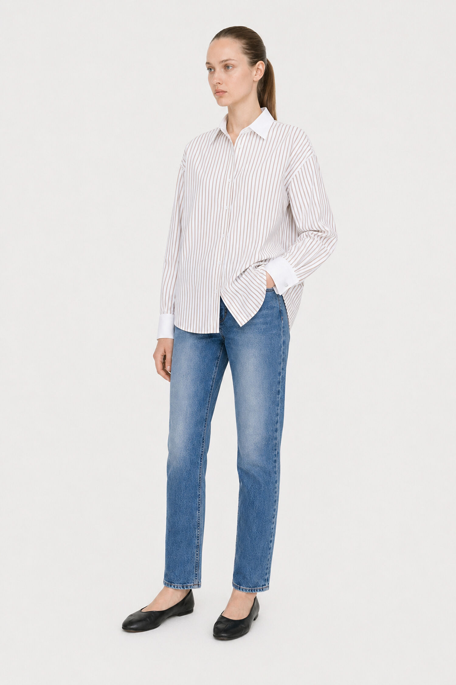 Cotton Tuxedo Shirt