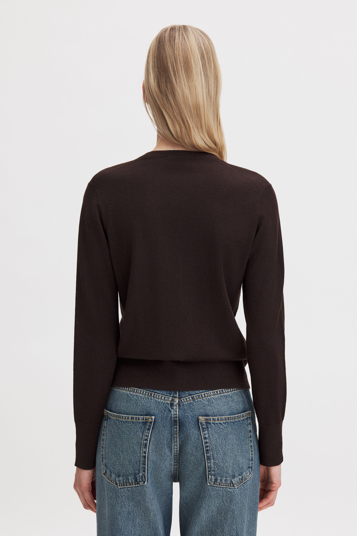 Merino Short Cardigan