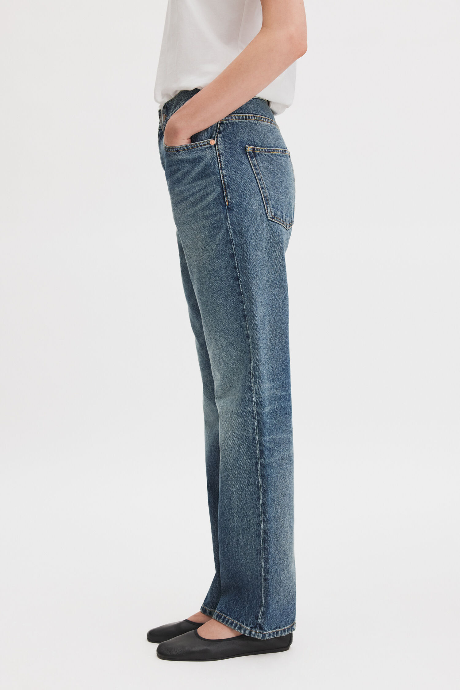 Straight Leg Jeans