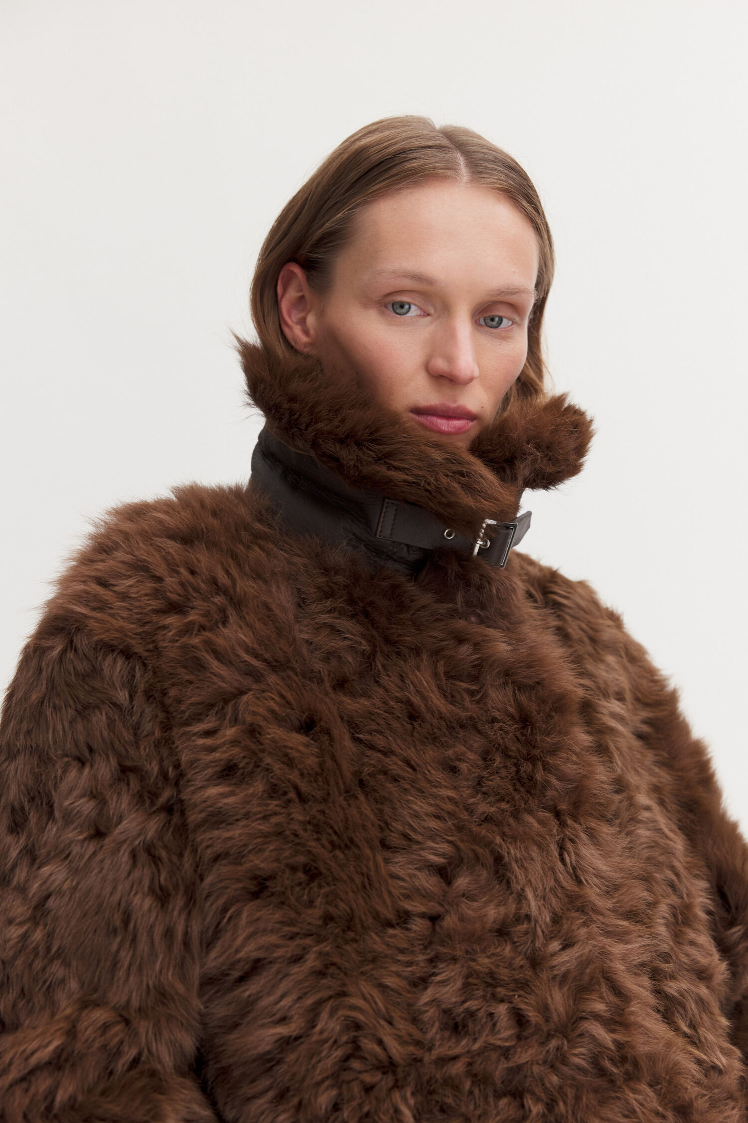 Reversible Shearling Coat