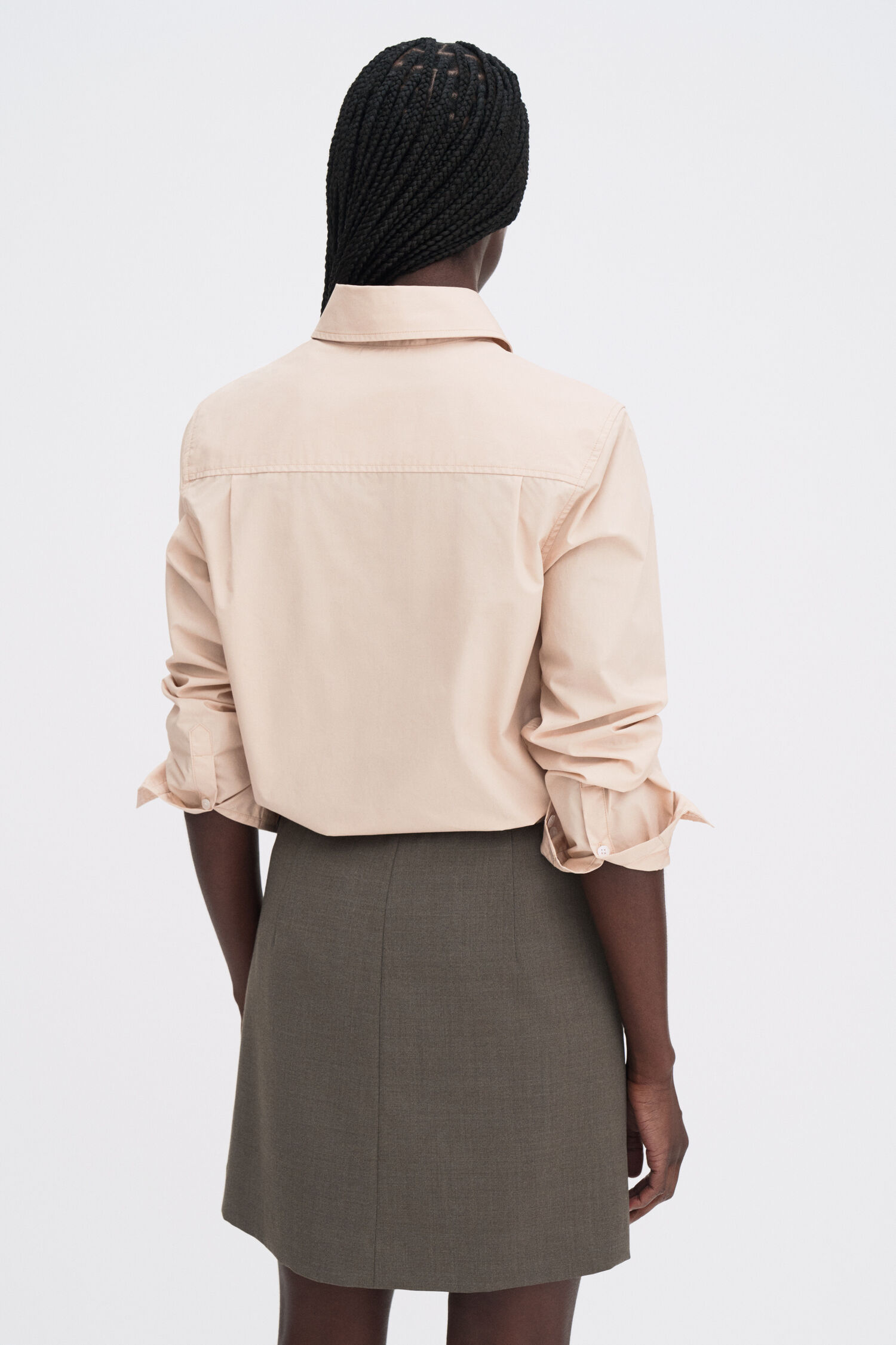 Wool Mini Skirt