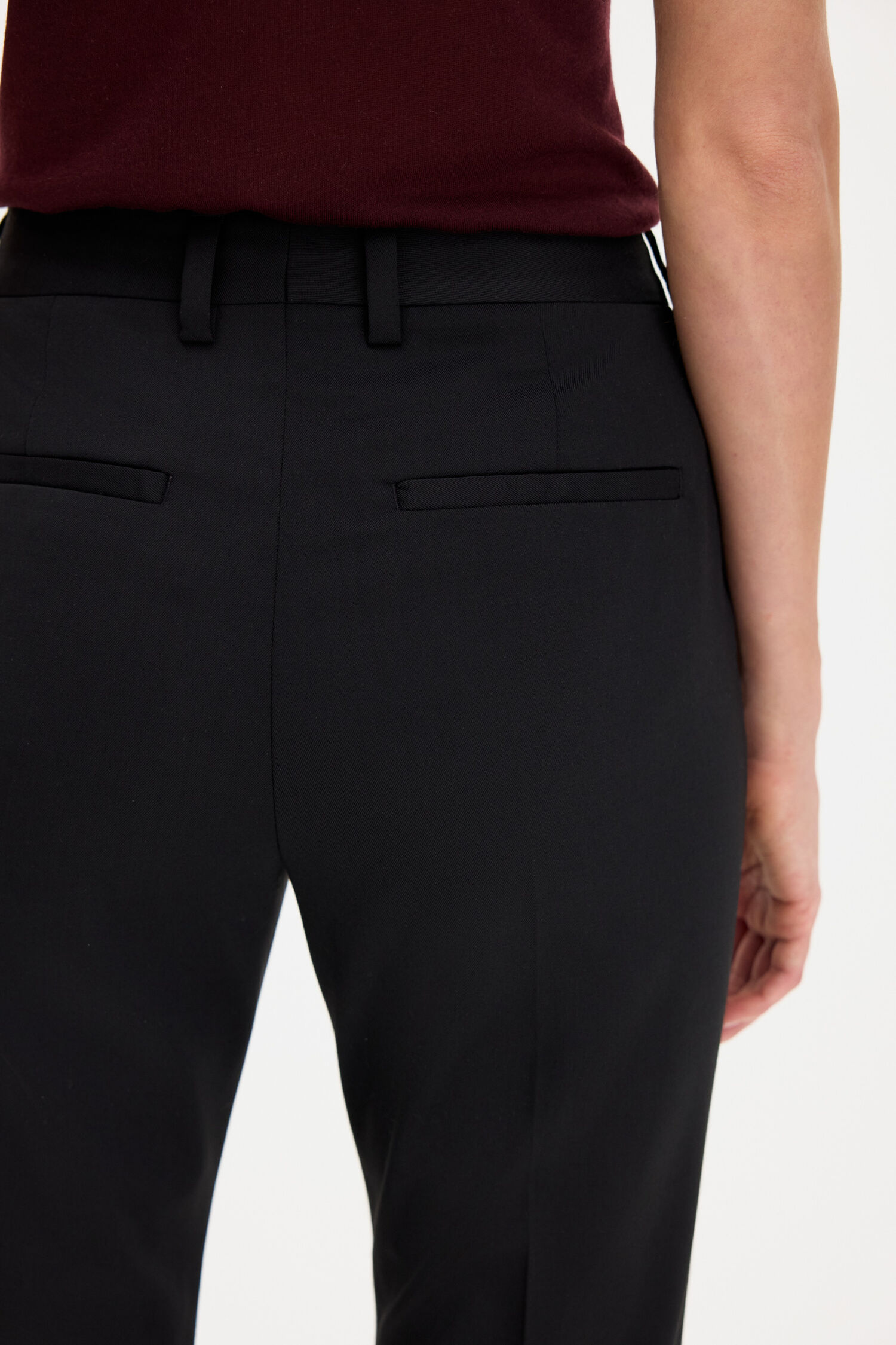 Slim Bootcut Trousers