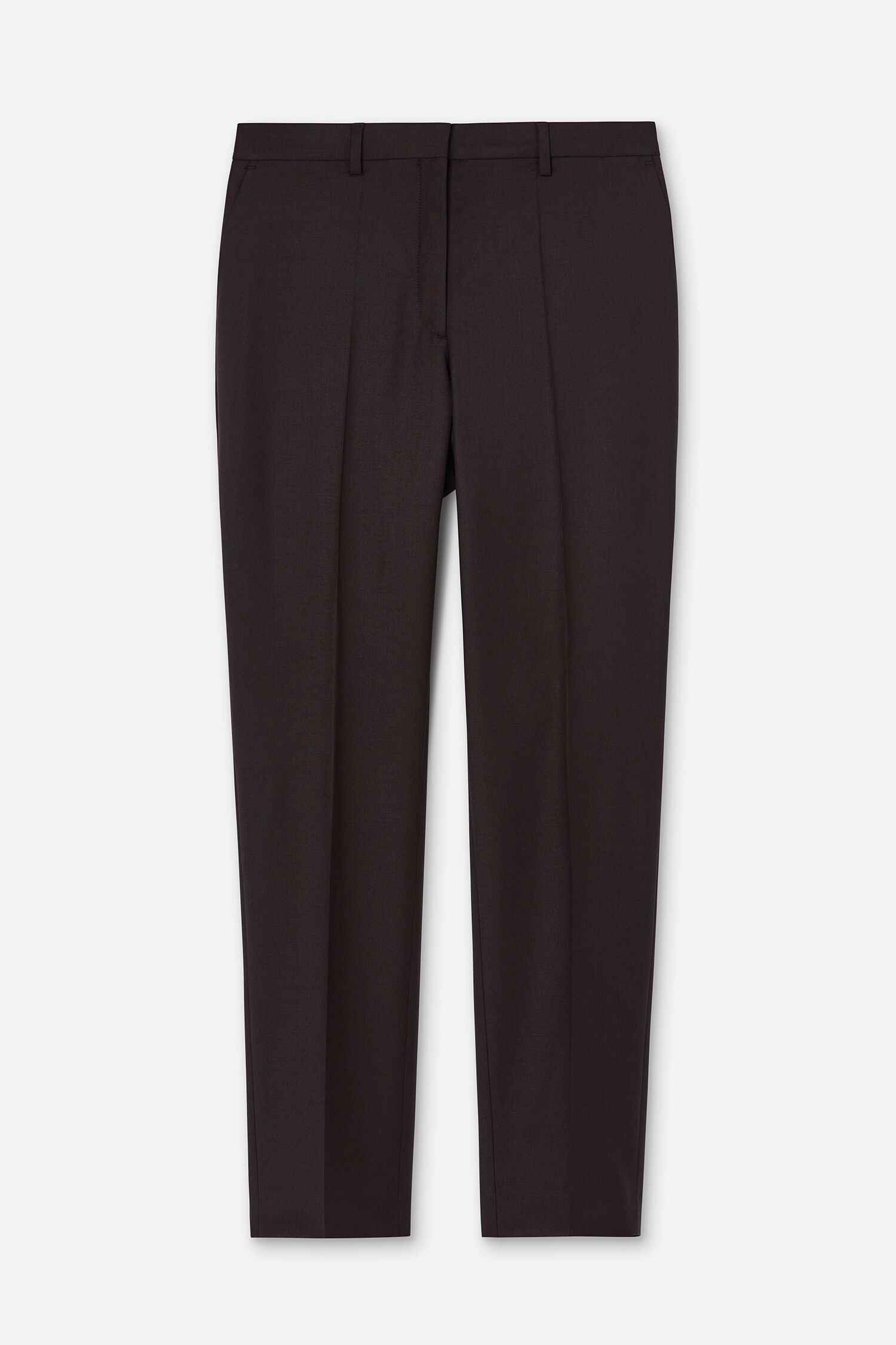 Emma Cropped Cool Wool Trousers