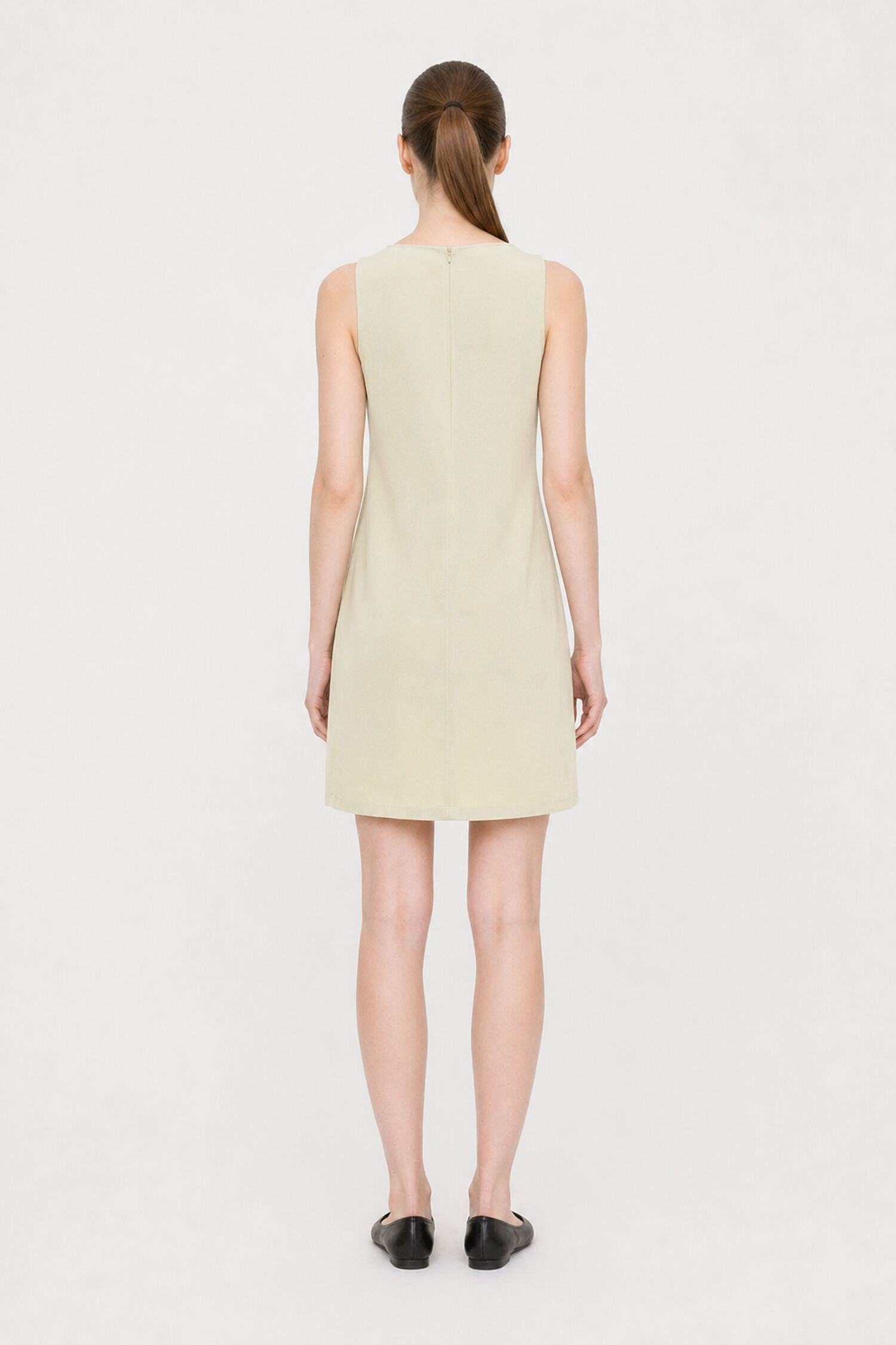 Re:sourced Crepe Tank Dress