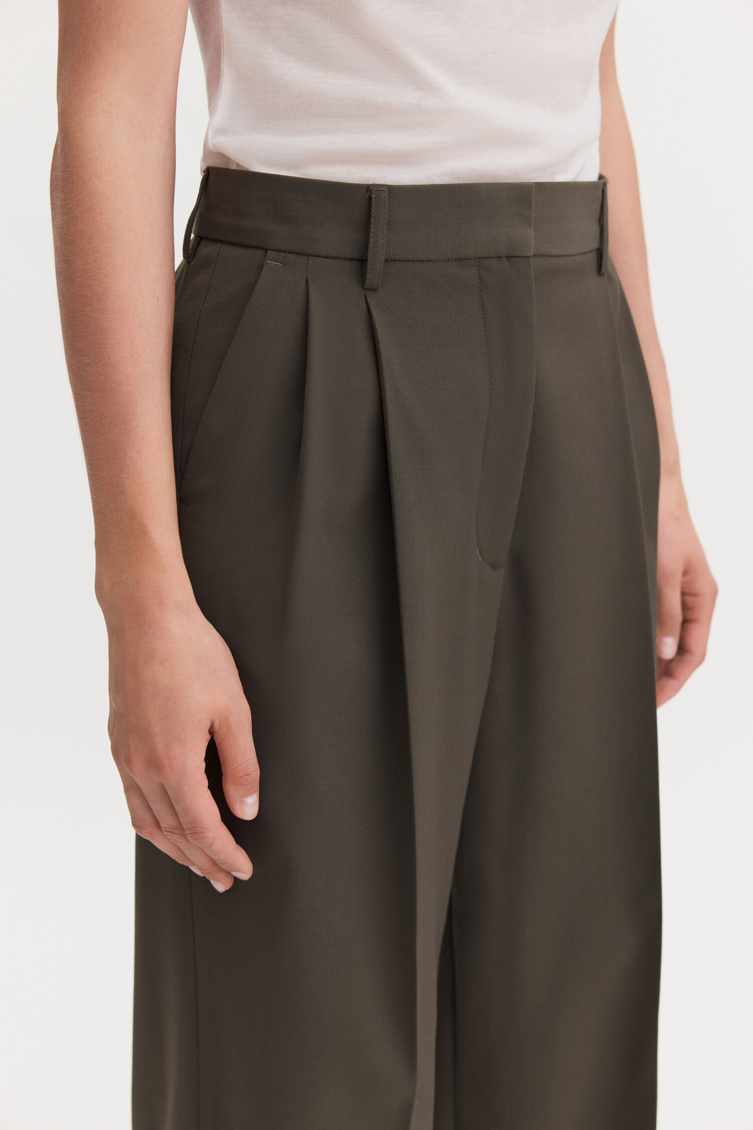 Darcey Wool Trousers