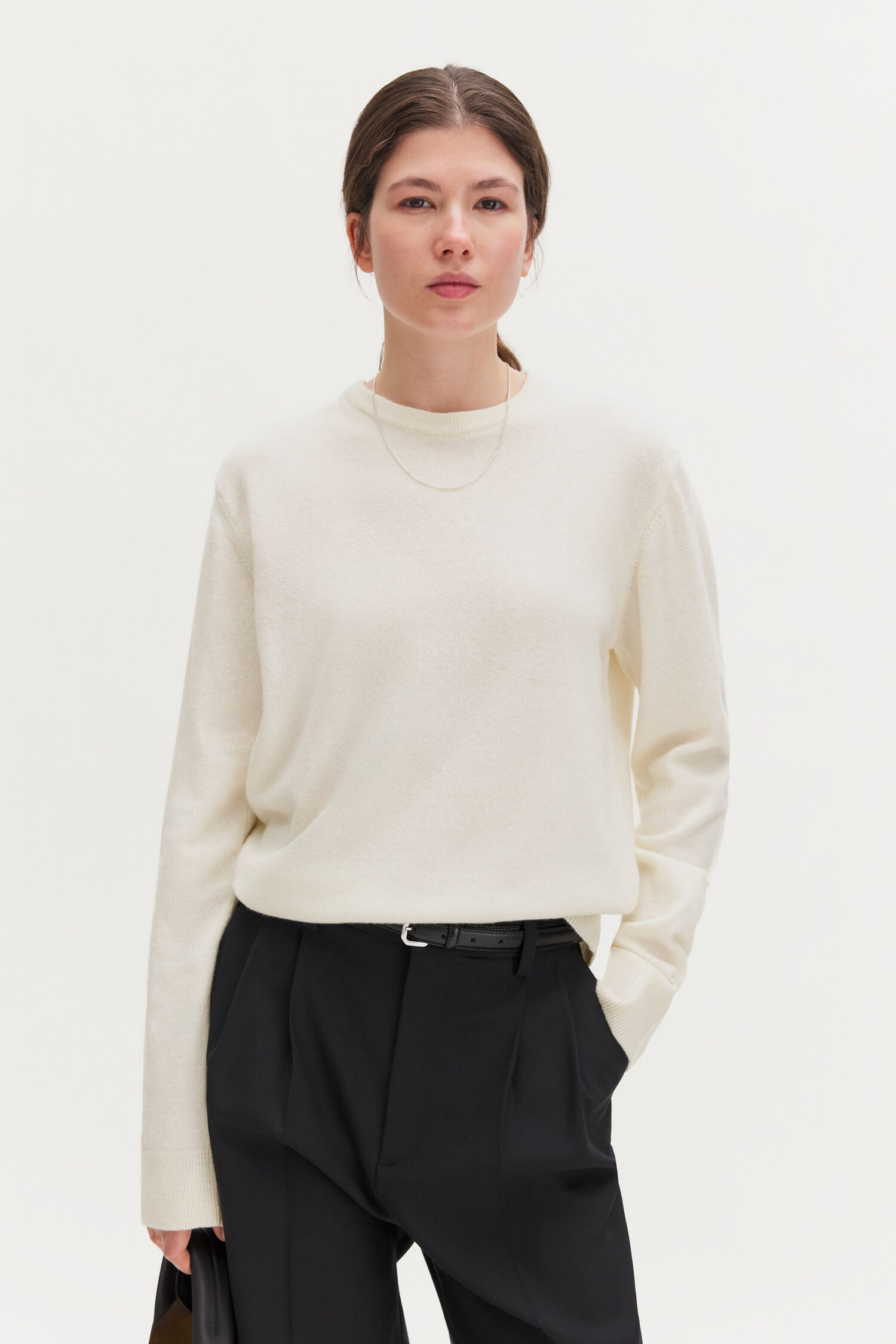 Soft Wool Crewneck Sweater