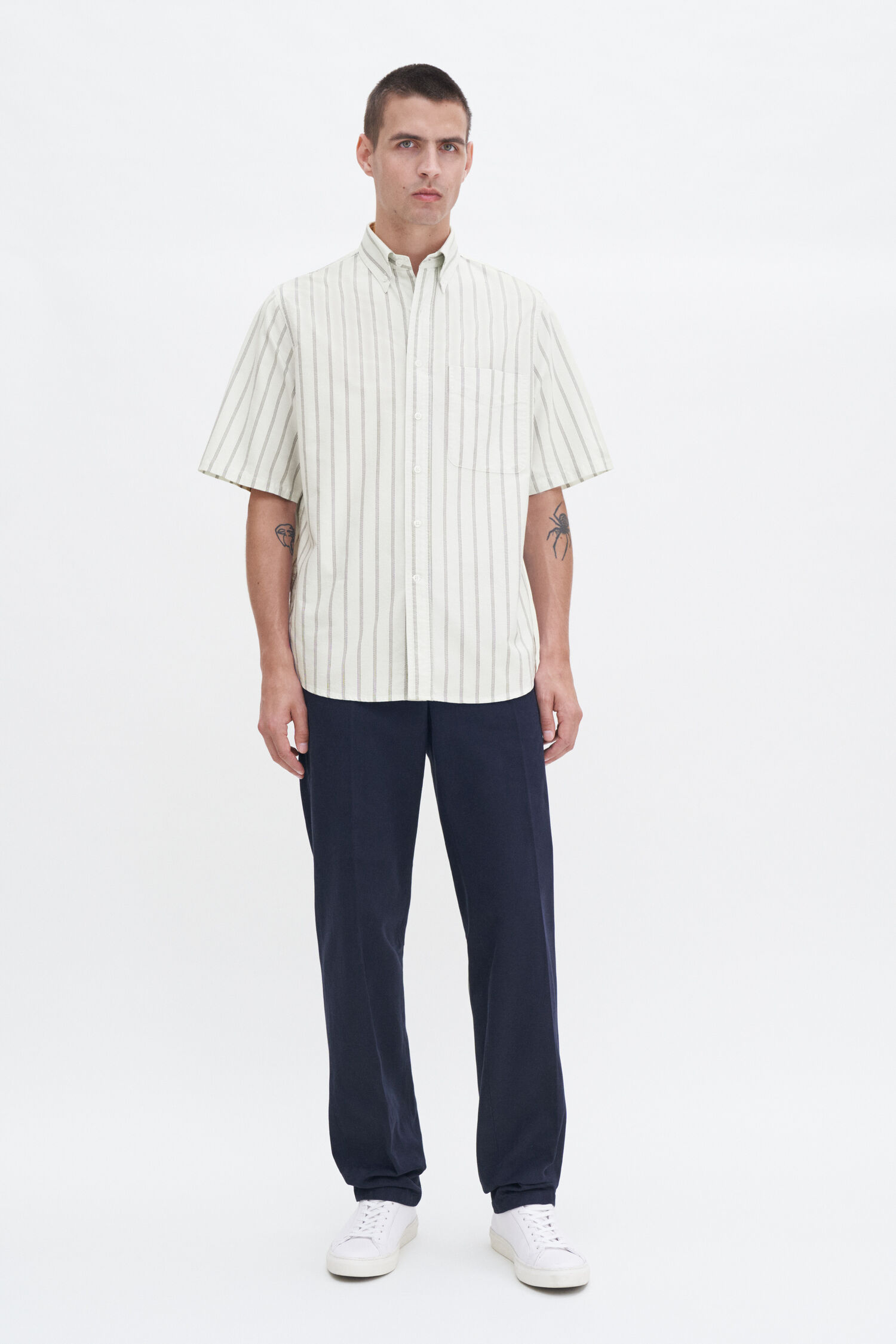 Striped Oxford Shirt