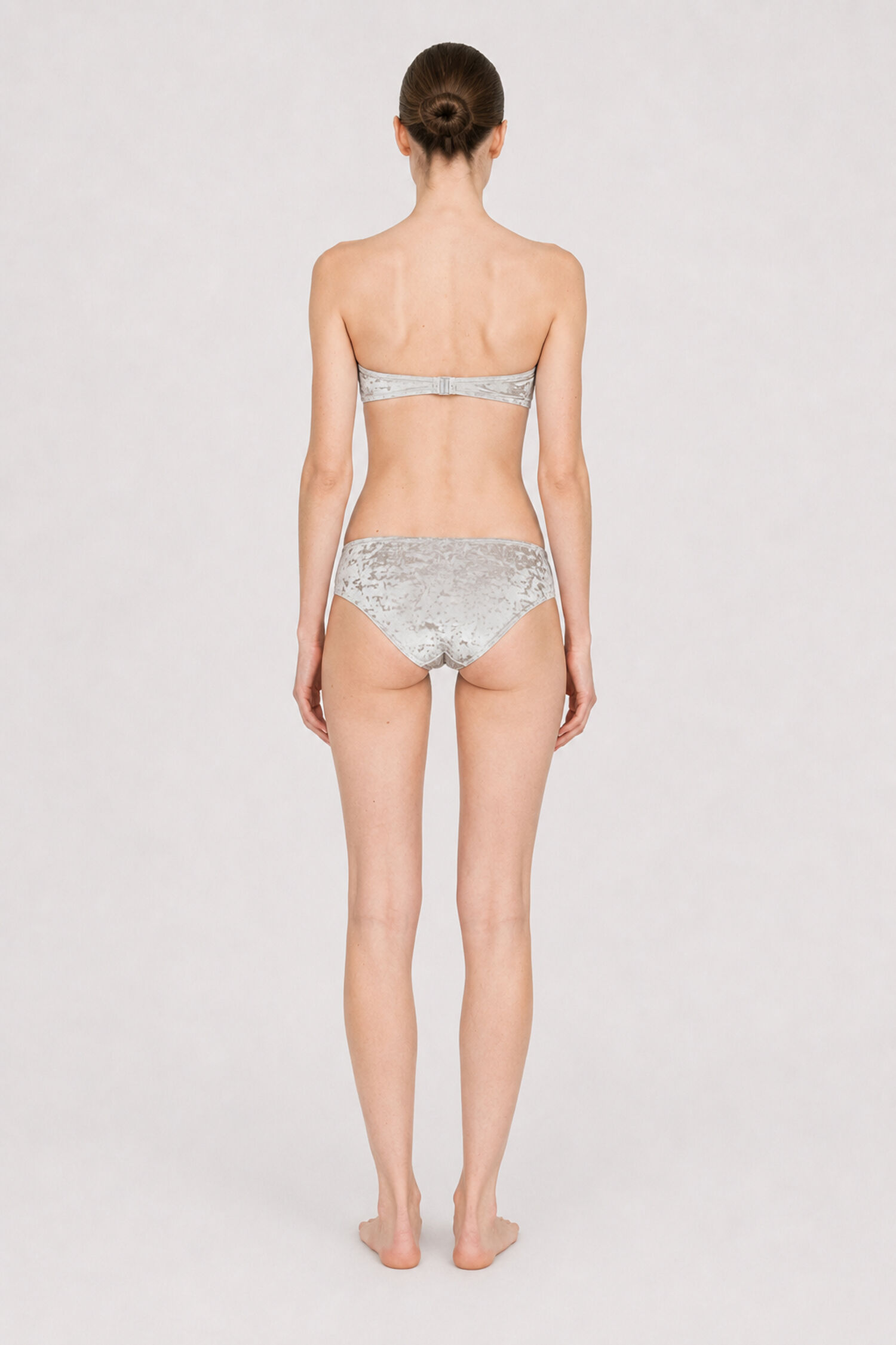 Velvet Bandeau Swim Top