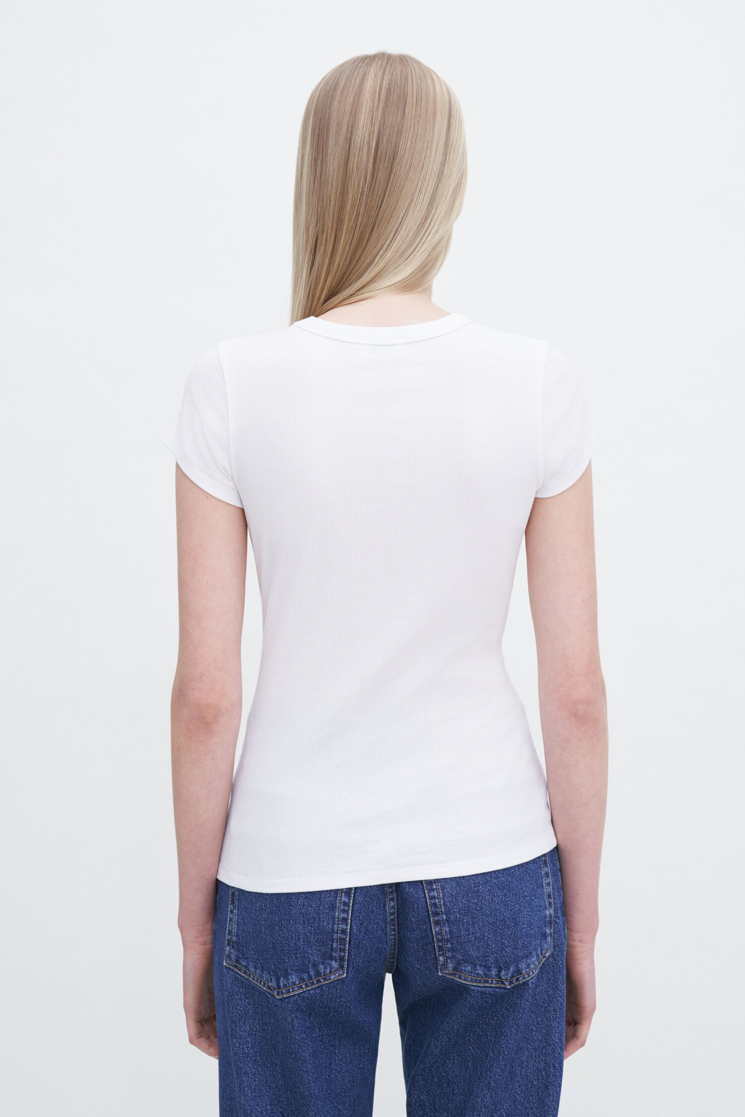 Fine Rib Tee
