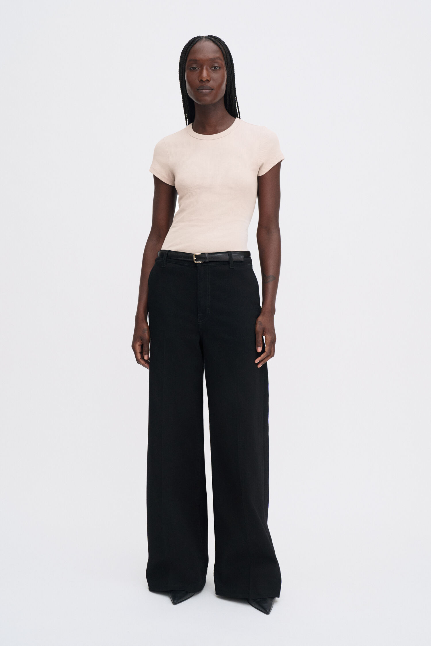 Fine Rib Tee