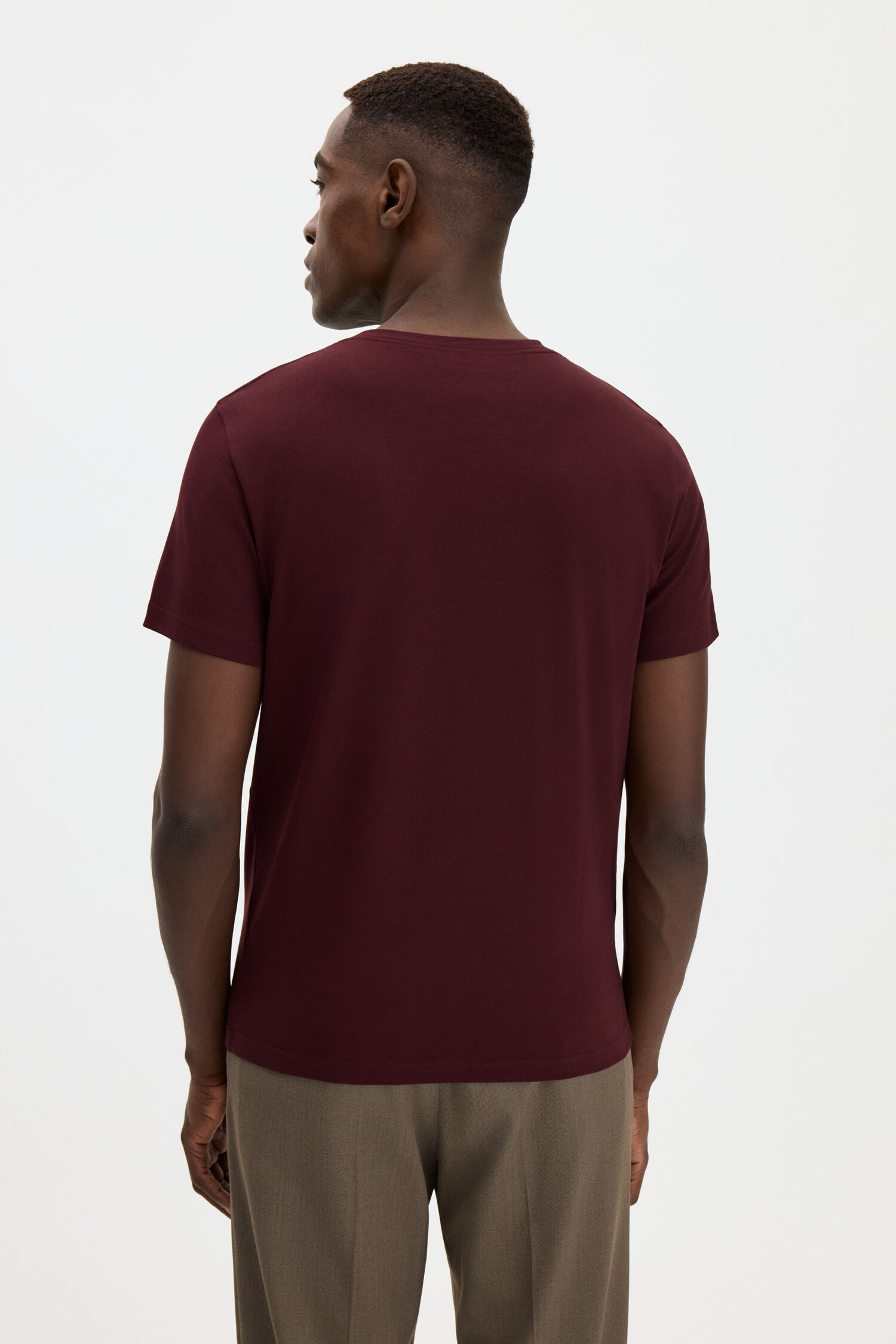 Stretch Cotton Tee