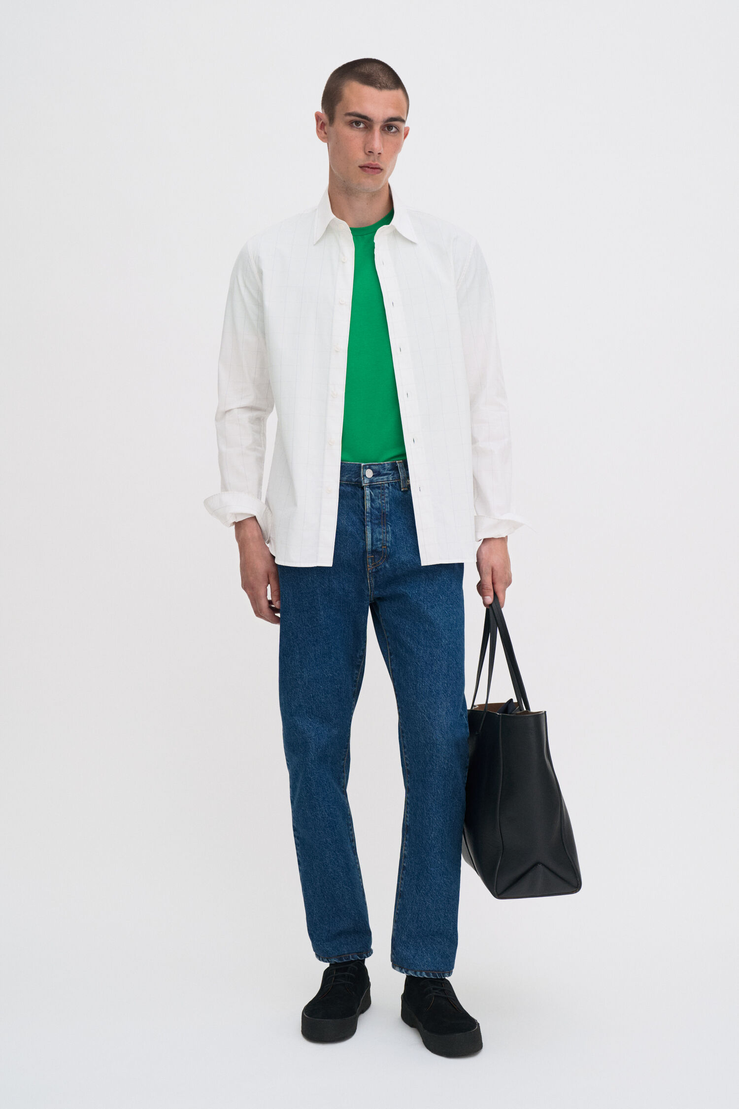 Stretch Cotton Tee